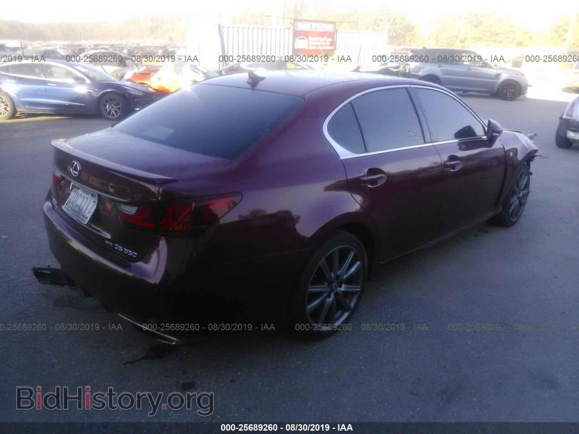 2013 LEXUS GS - VIN: JTHCE1BL9D5012344 - Photo 4