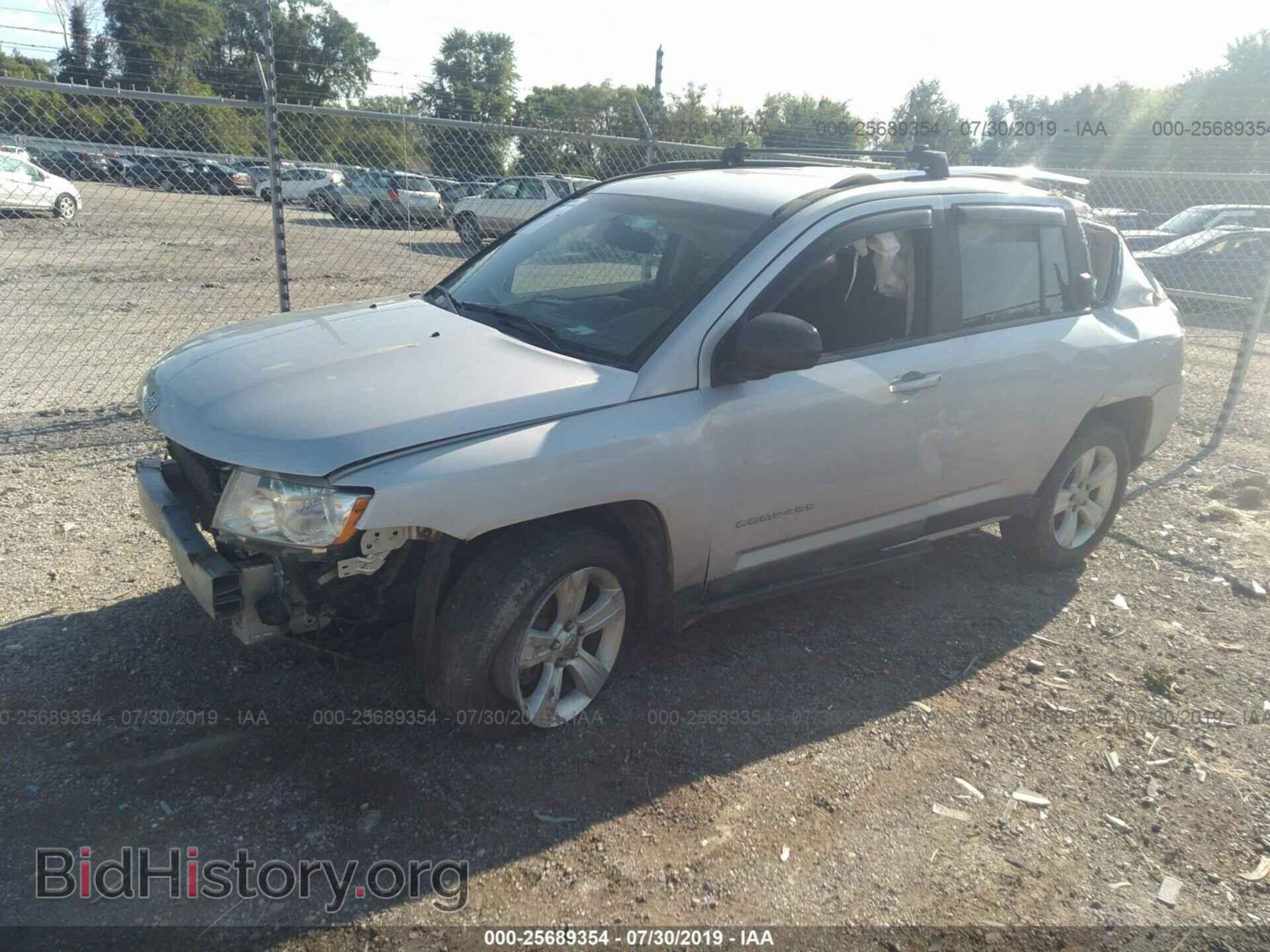 2012 JEEP COMPASS - VIN: 1C4NJDBB7CD591269 - Фото 2