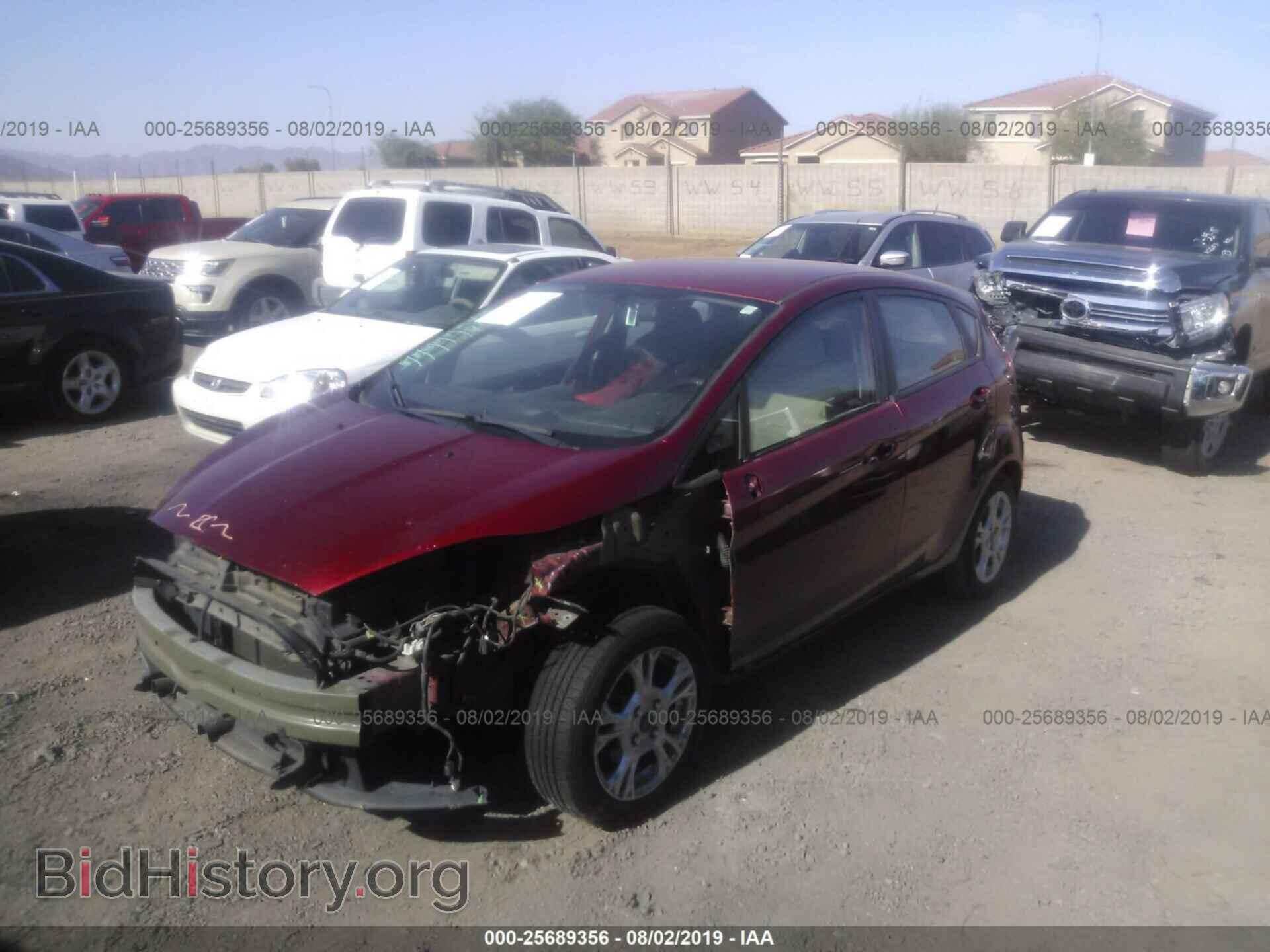 2014 FORD FIESTA - VIN: 3FADP4EJ5EM103303 - Фото 2