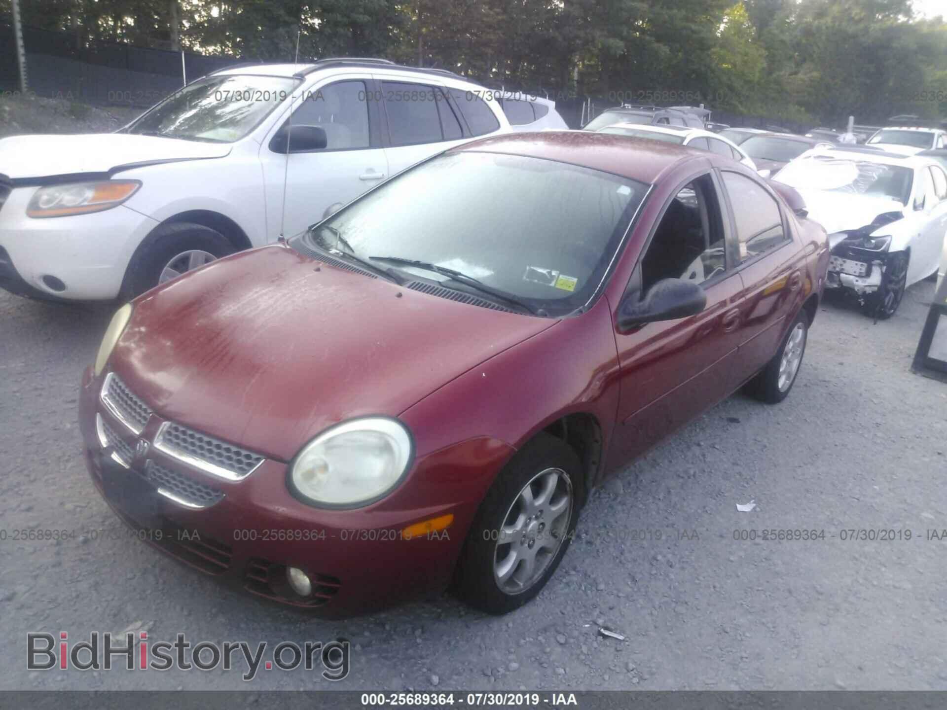 2005 DODGE NEON - VIN: 1B3ES56C45D251698 - Фото 2