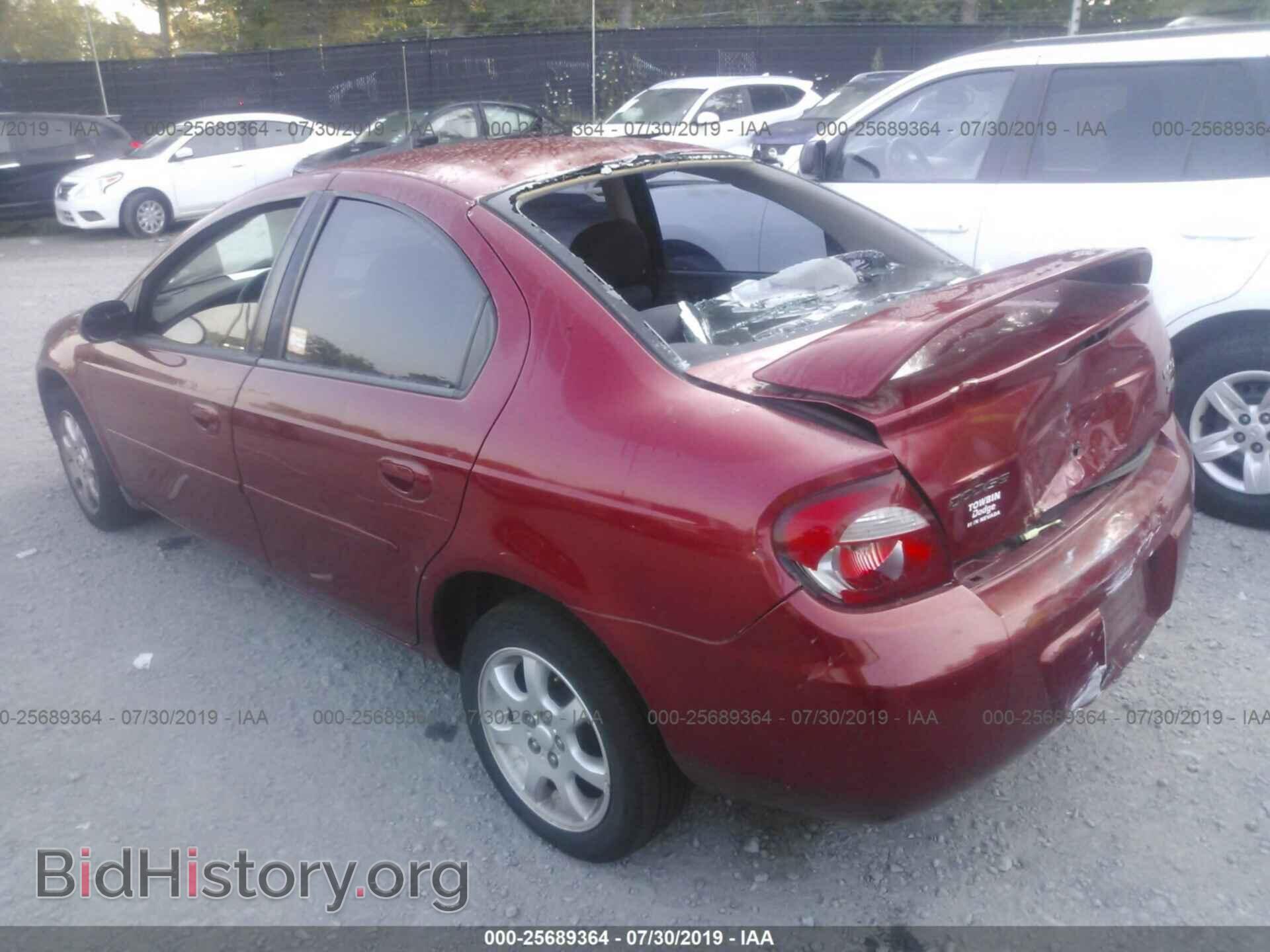 2005 DODGE NEON - VIN: 1B3ES56C45D251698 - Фото 3