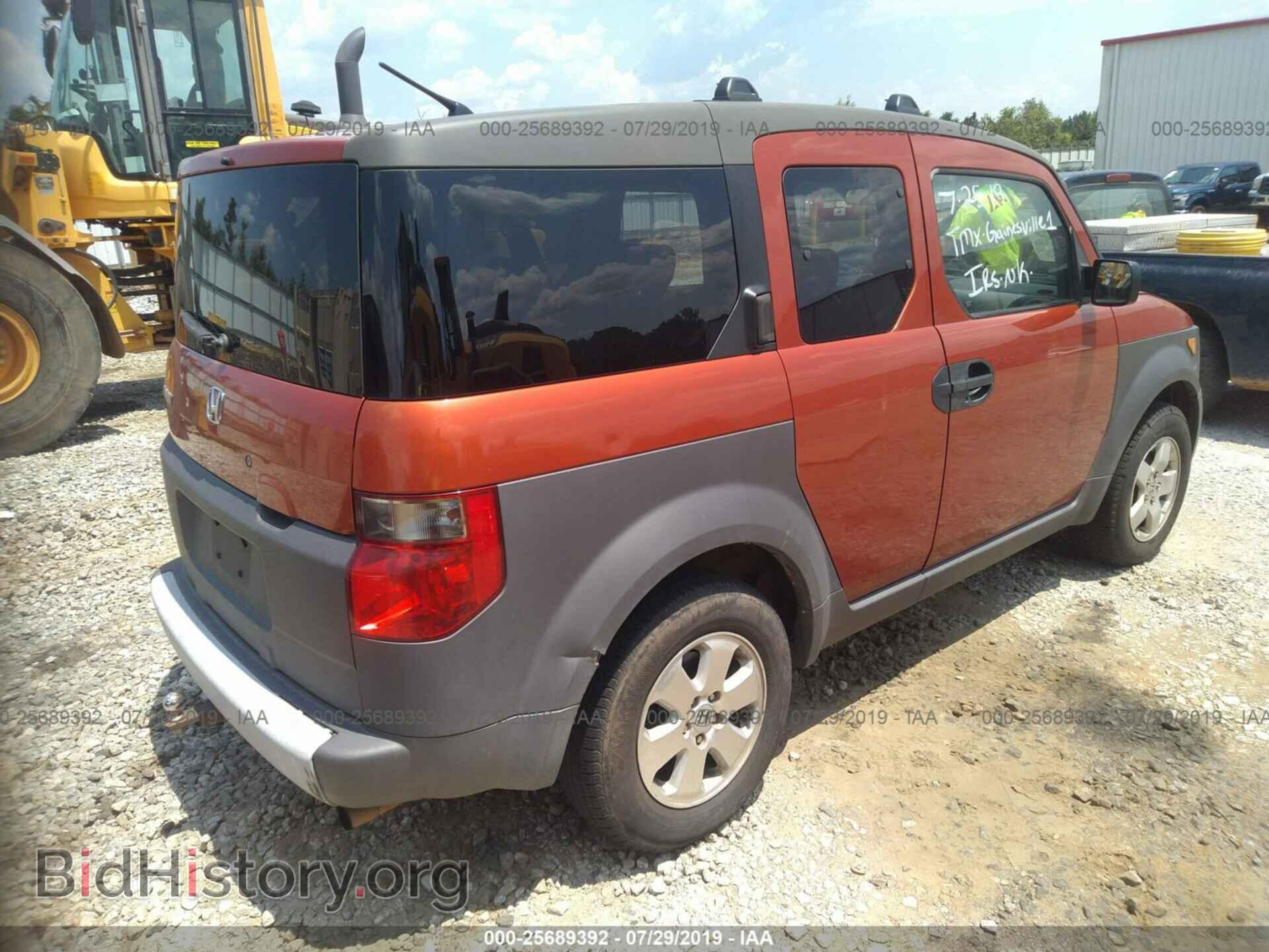 2003 HONDA ELEMENT - VIN: 5J6YH27513L045728 - Фото 4
