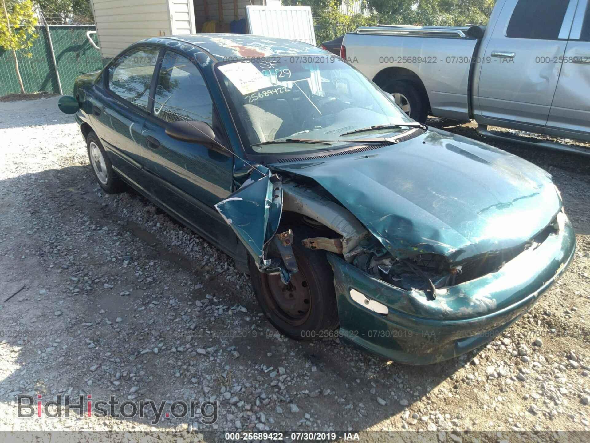 Фотография 1B3ES47CXTD665185 - DODGE NEON 1996