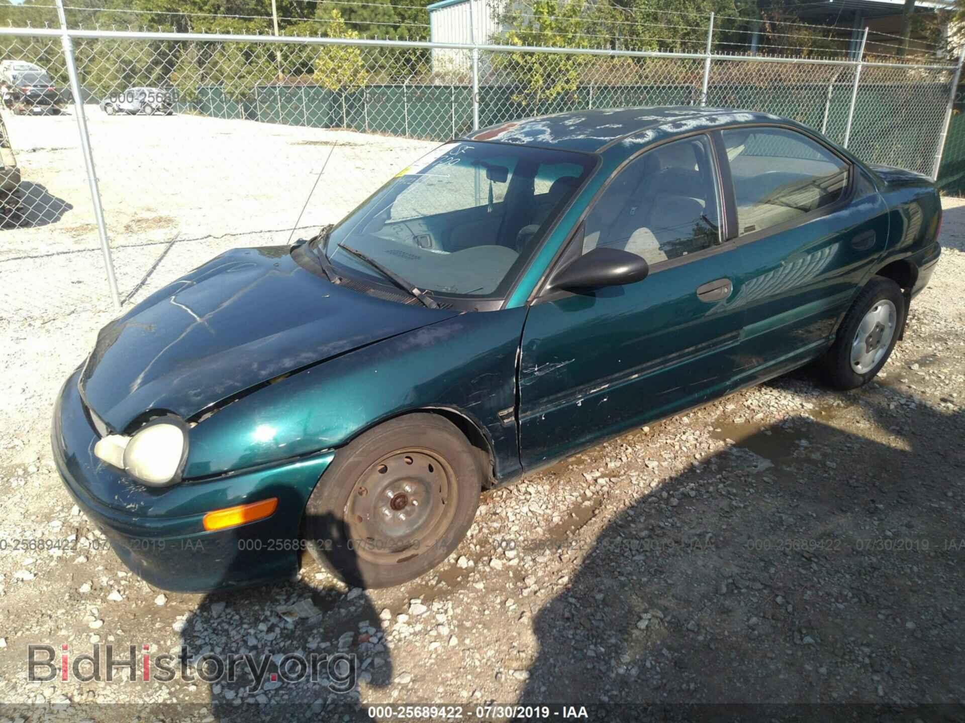 1996 DODGE NEON - VIN: 1B3ES47CXTD665185 - Фото 2