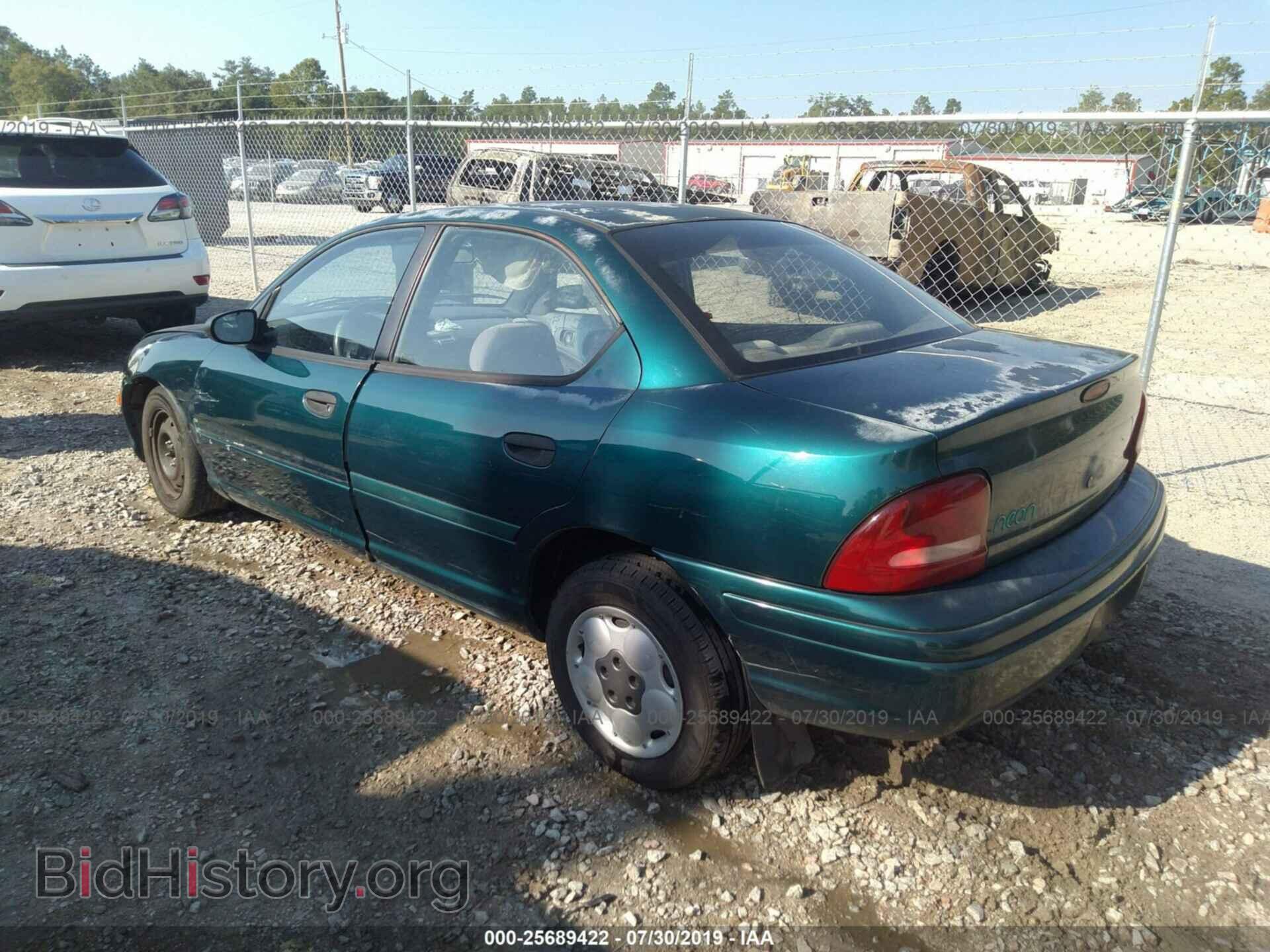 1996 DODGE NEON - VIN: 1B3ES47CXTD665185 - Фото 3