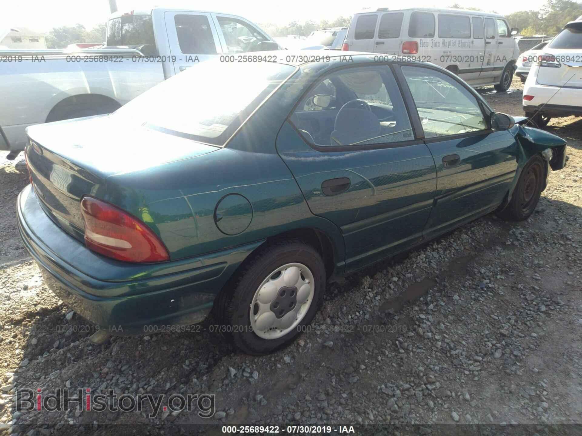 1996 DODGE NEON - VIN: 1B3ES47CXTD665185 - Фото 4