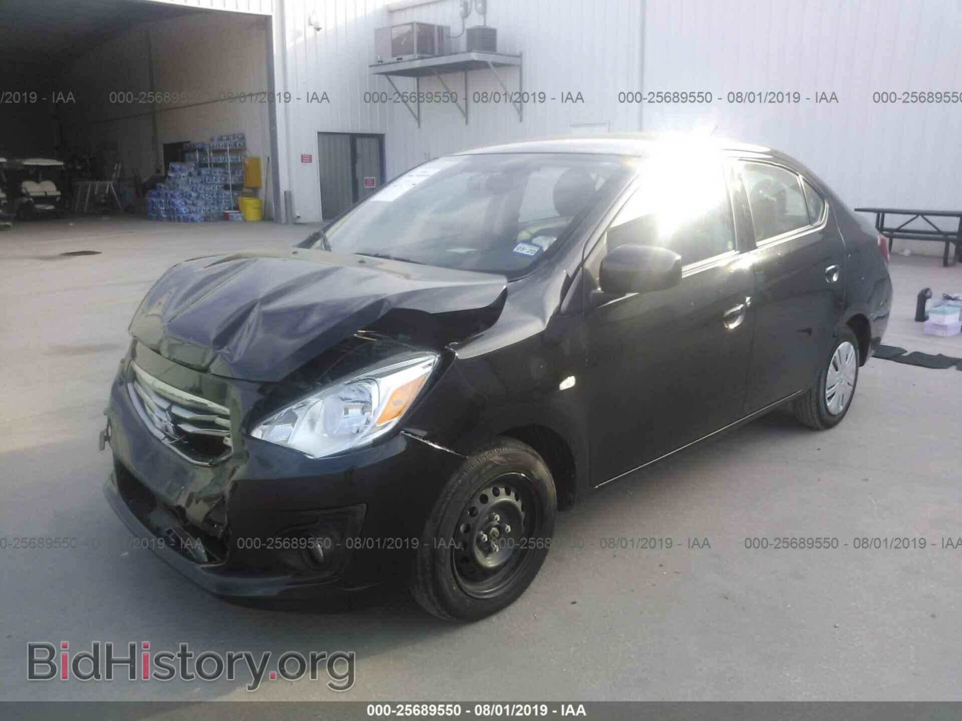 2017 MITSUBISHI MIRAGE - VIN: ML32F3FJ5HHF12655 - Фото 2