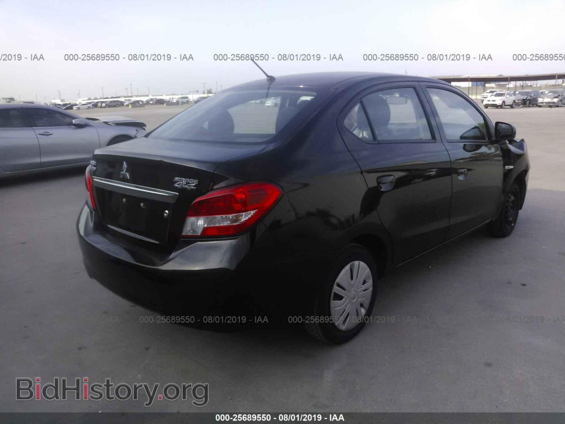 2017 MITSUBISHI MIRAGE - VIN: ML32F3FJ5HHF12655 - Фото 4