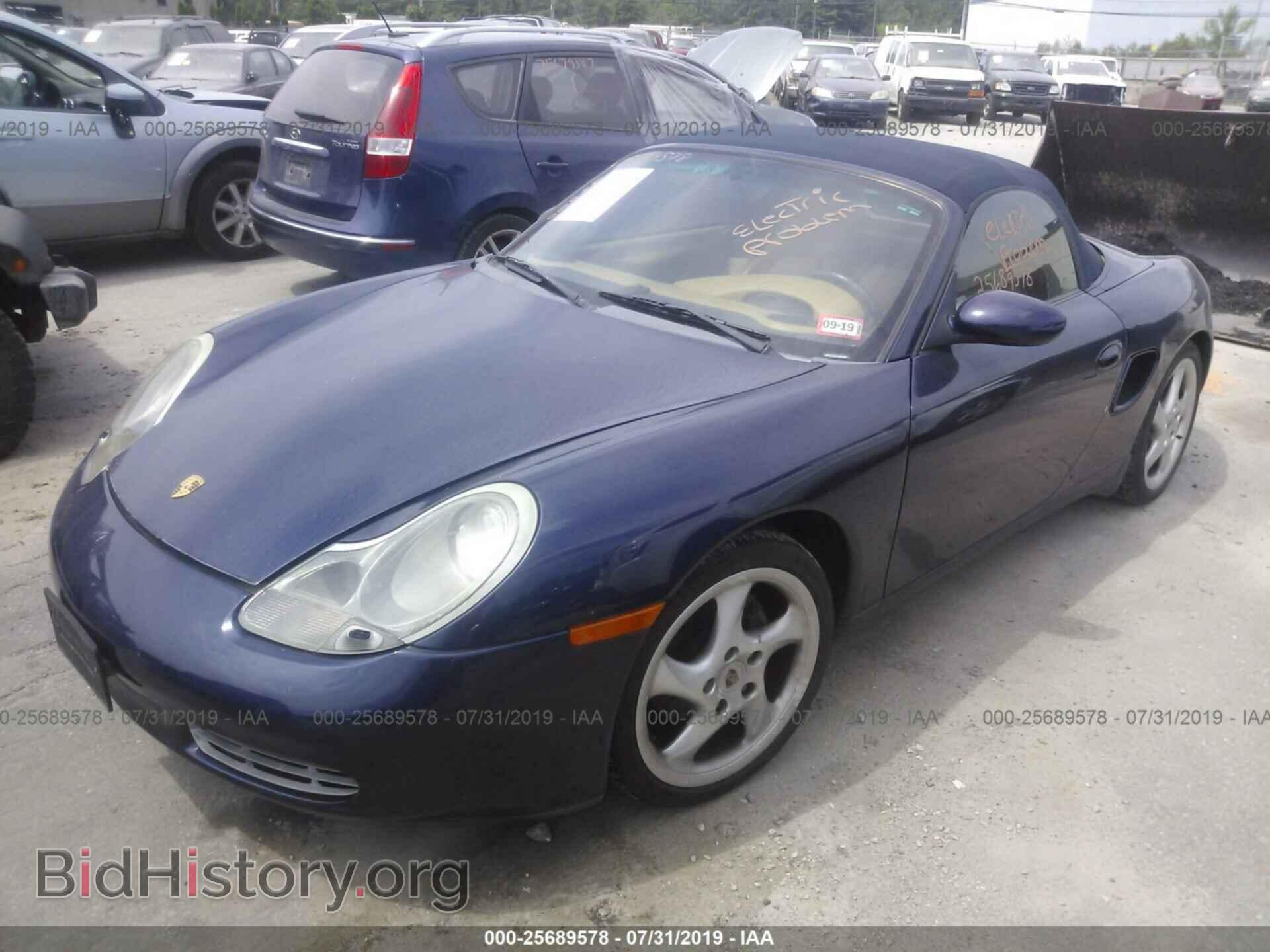 2002 PORSCHE BOXSTER - VIN: WP0CA29822U621041 - Фото 2