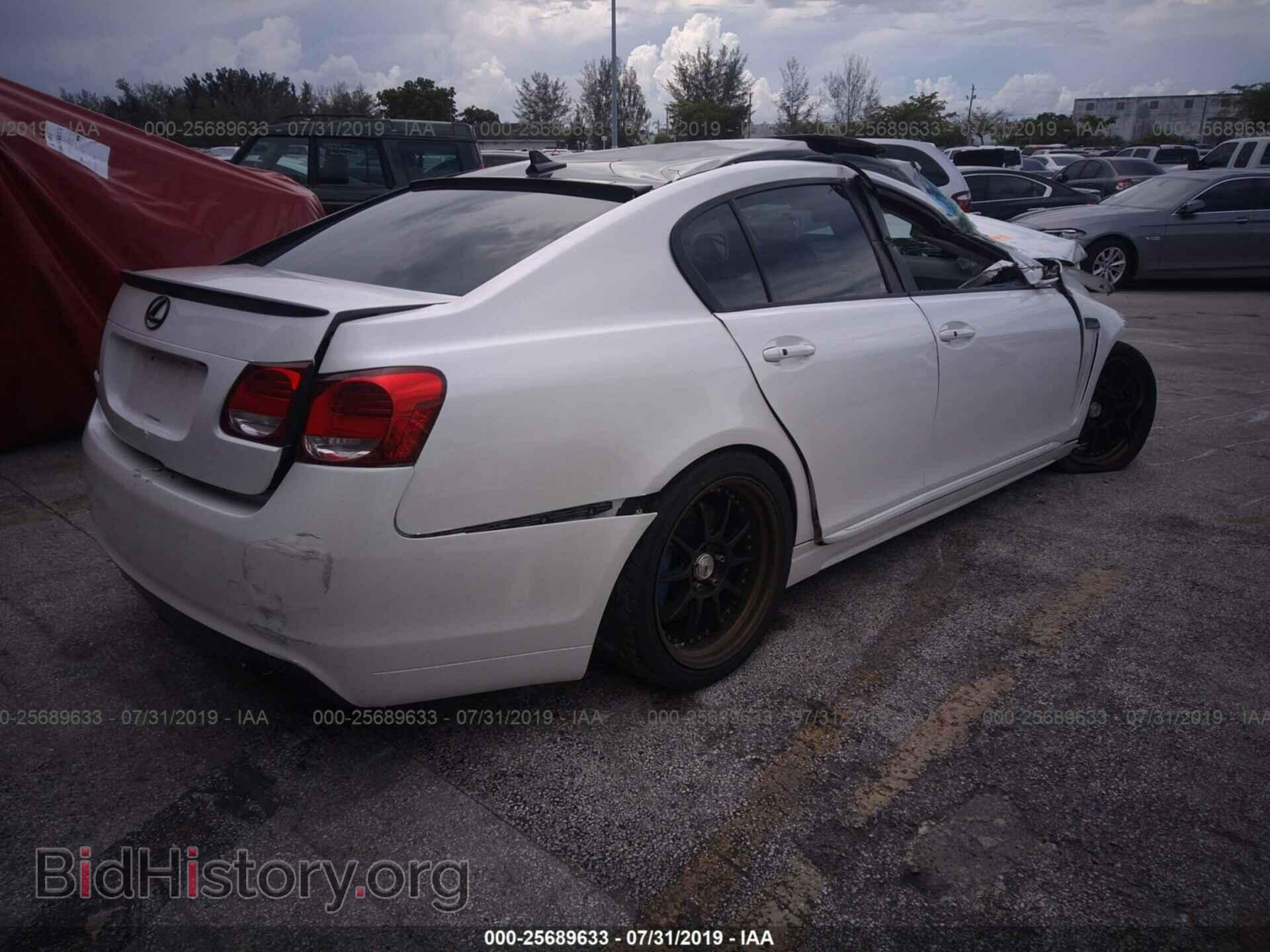 2008 LEXUS GS - VIN: JTHBE96SX80029197 - Фото 4