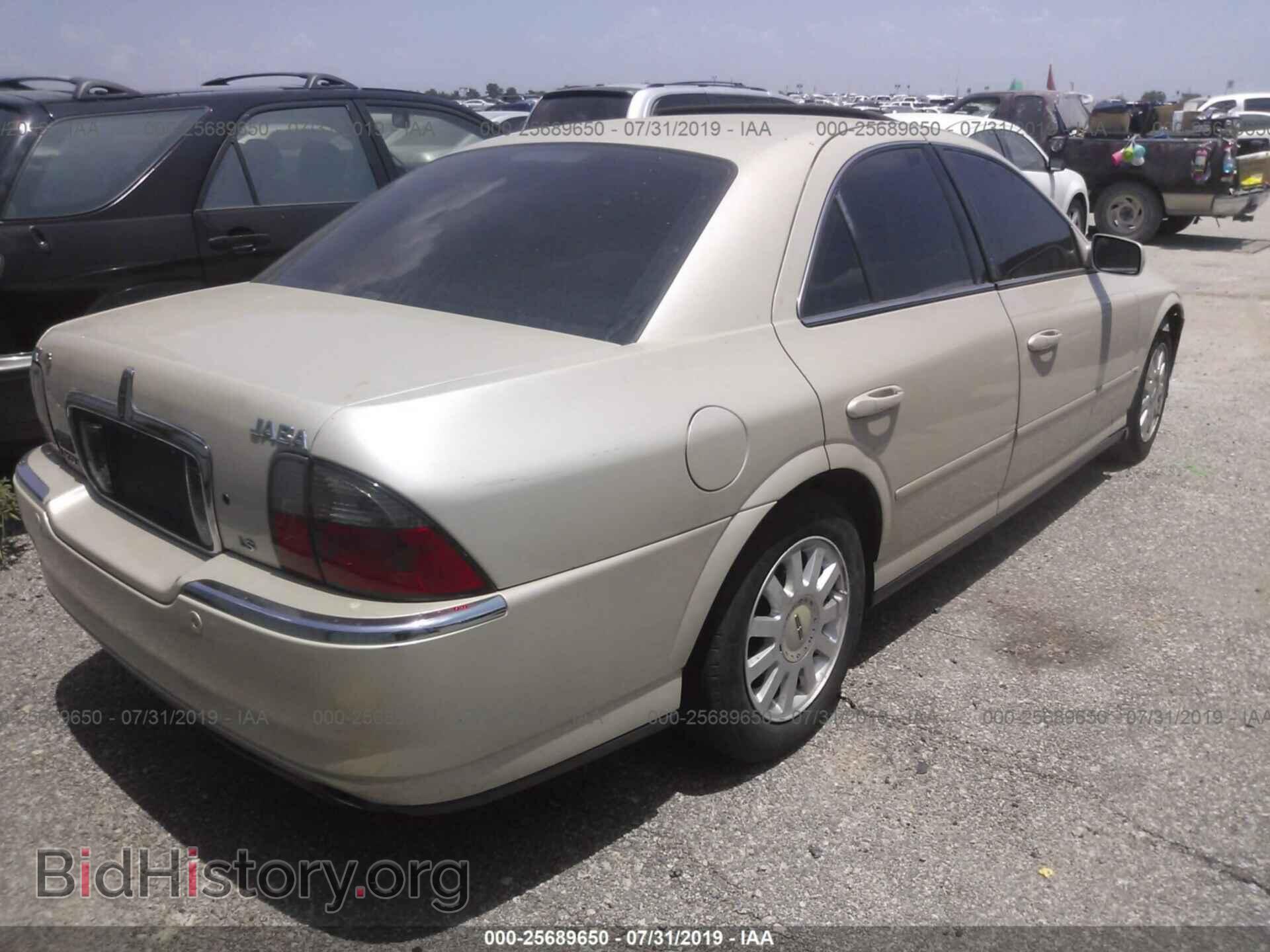 2003 LINCOLN LS - VIN: 1LNHM86S53Y691798 - Фото 4