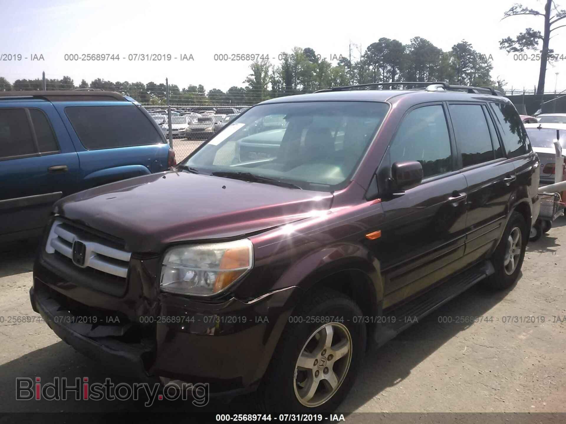 2008 HONDA PILOT - VIN: 5FNYF28418B026477 - Фото 2