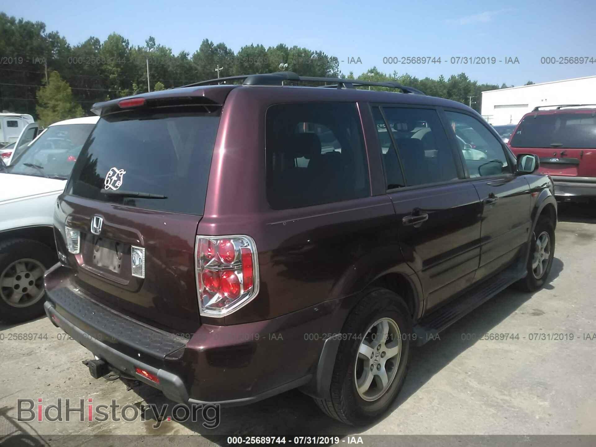 2008 HONDA PILOT - VIN: 5FNYF28418B026477 - Фото 4