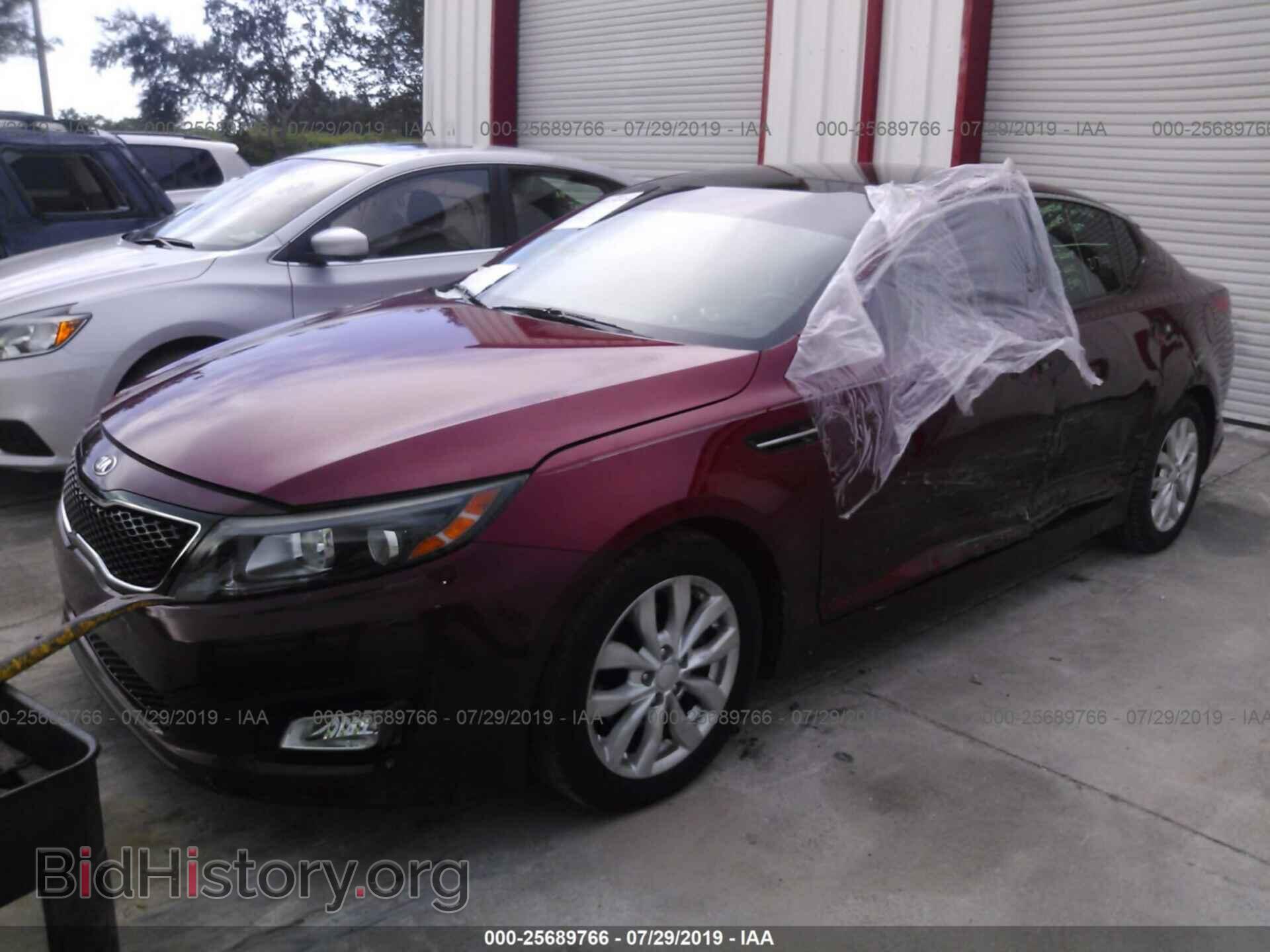 2014 KIA OPTIMA - VIN: 5XXGN4A79EG309085 - Фото 2