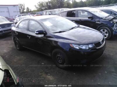 2010 Kia FORTE EX, black — VIN KNAFU4A26A5123003, IAAI