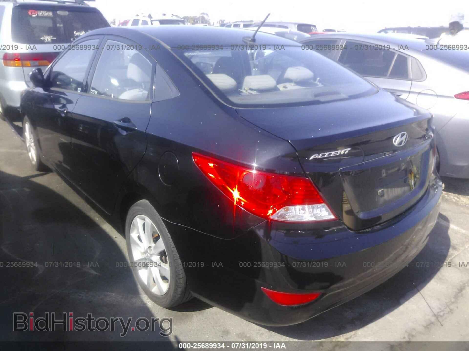 2012 HYUNDAI ACCENT - VIN: KMHCU4AE0CU056970 - Photo 3