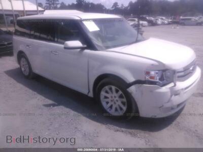 2011 Ford FLEX SEL, white — VIN 2FMGK5CCXBBD34206, IAAI
