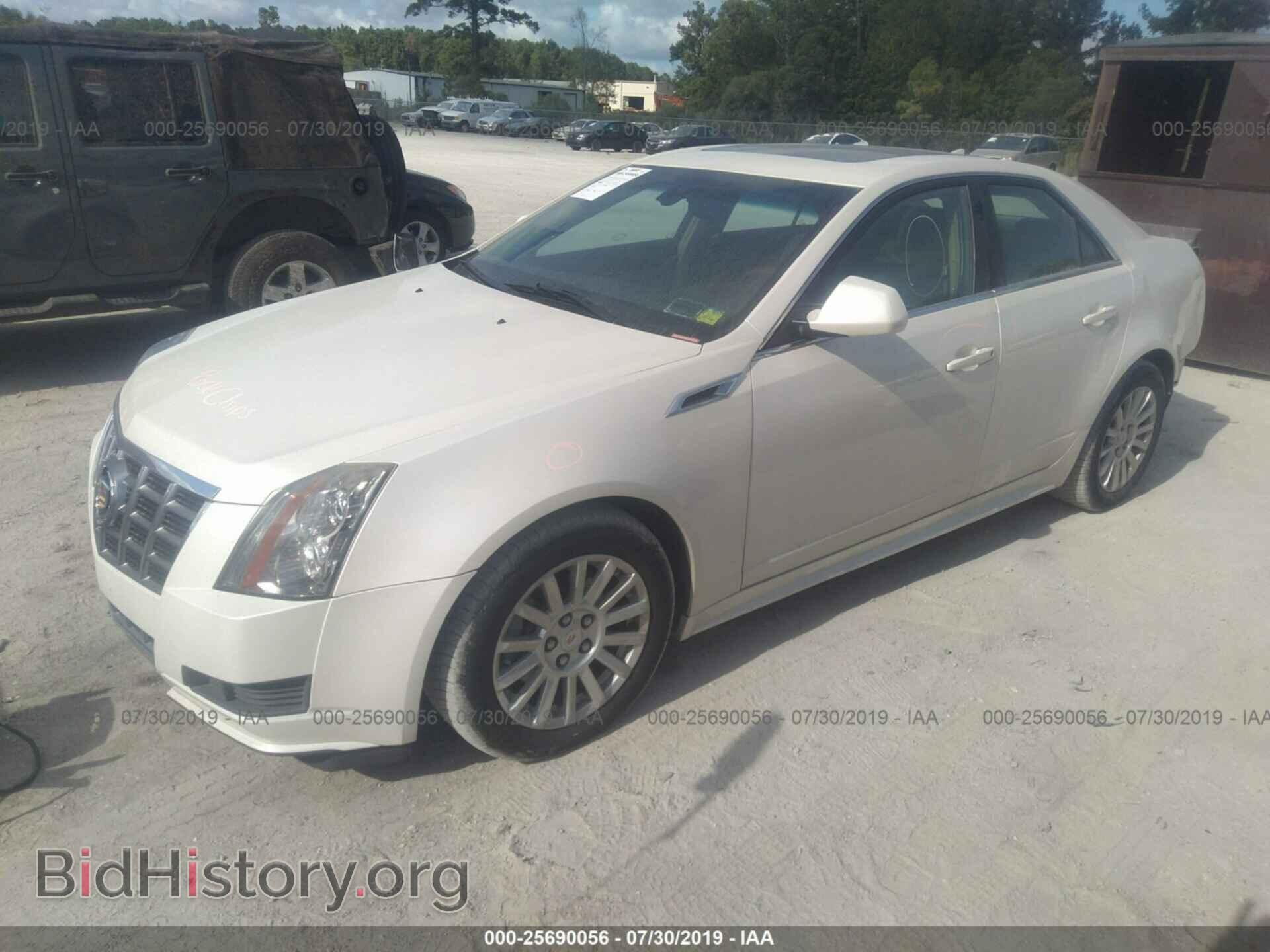 2012 CADILLAC CTS - VIN: 1G6DG5E5XC0124766 - Фото 2