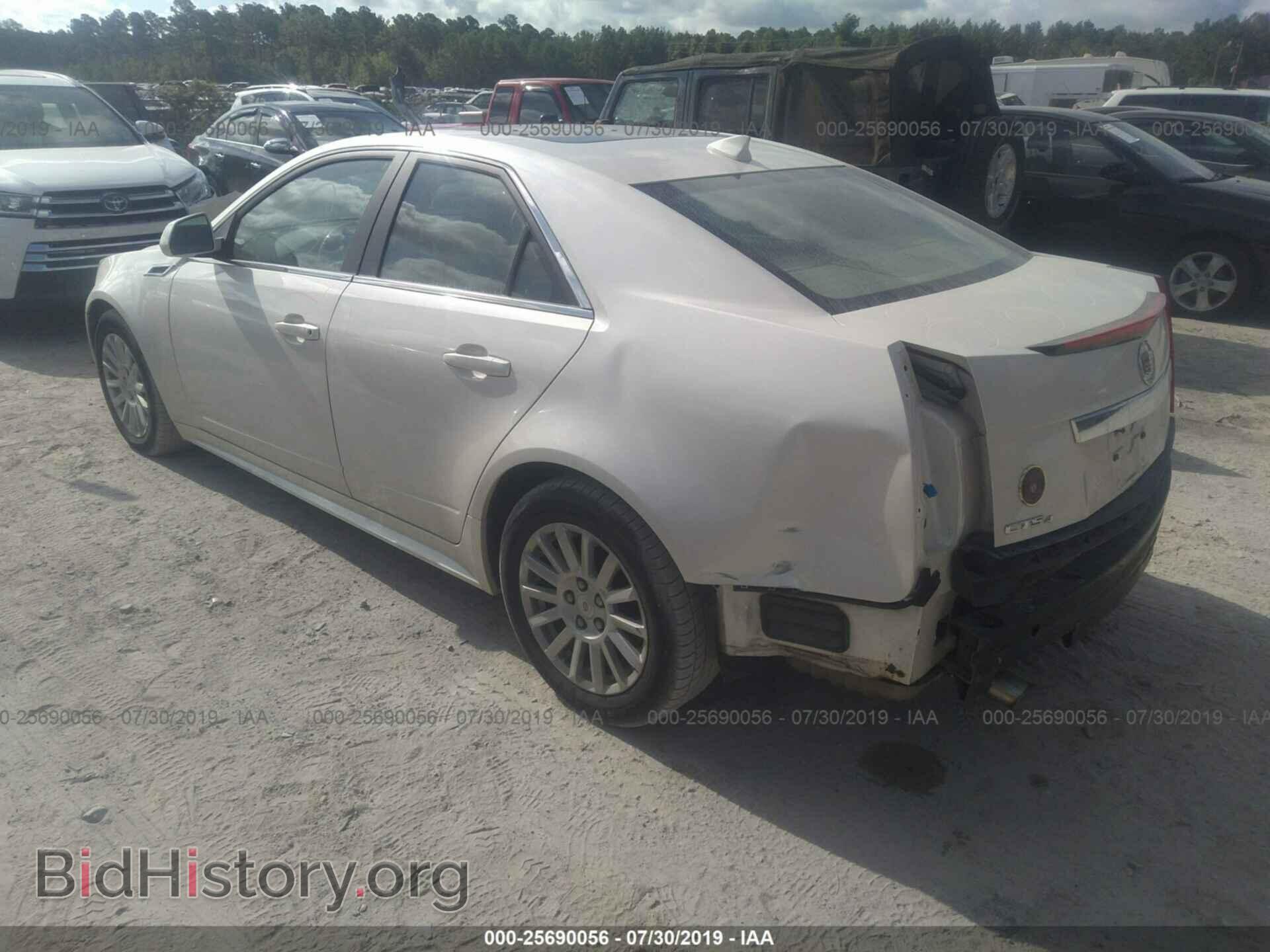 2012 CADILLAC CTS - VIN: 1G6DG5E5XC0124766 - Фото 3