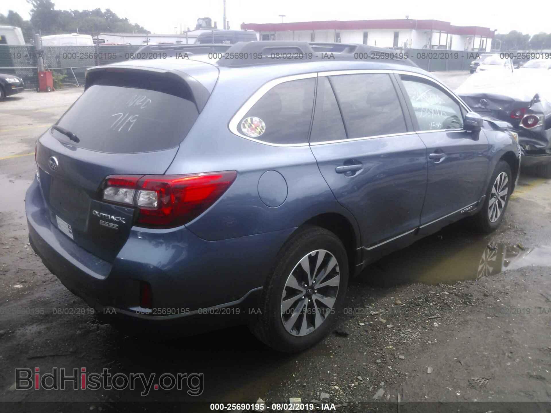 2015 SUBARU OUTBACK - VIN: 4S4BSAJC8F3318887 - Фото 4