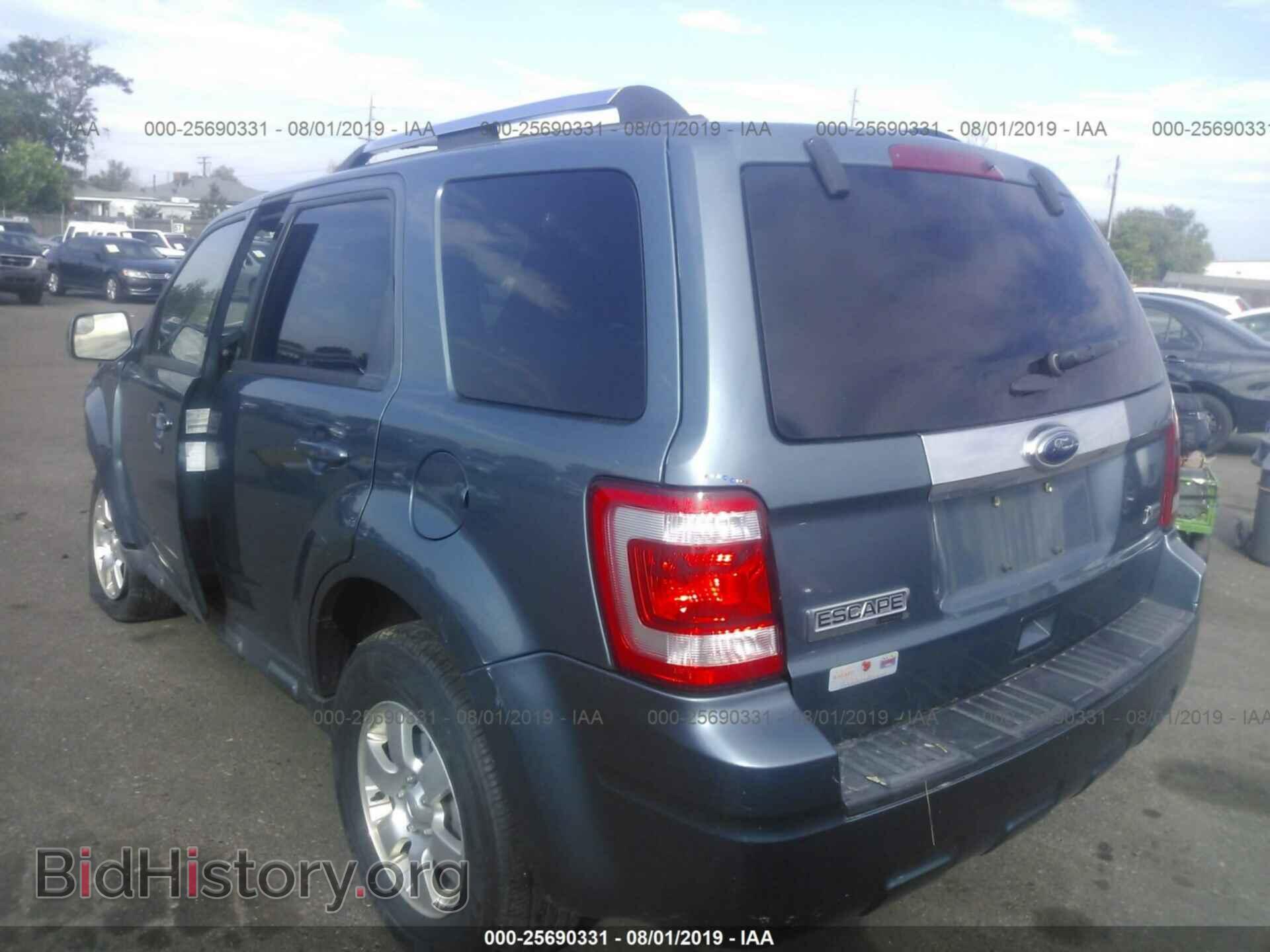 2011 FORD ESCAPE - VIN: 1FMCU9EG5BKC06347 - Фото 3