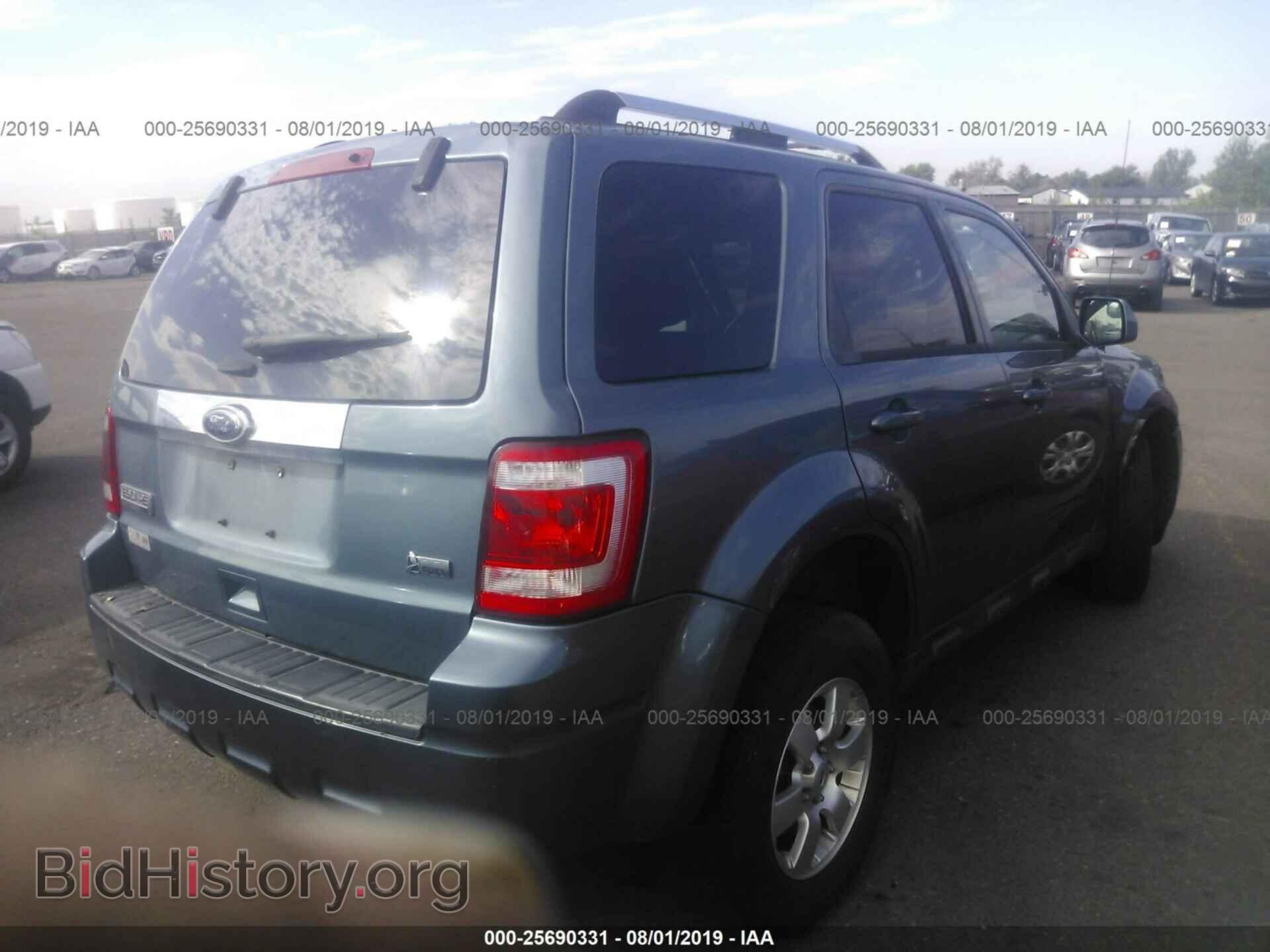 2011 FORD ESCAPE - VIN: 1FMCU9EG5BKC06347 - Фото 4