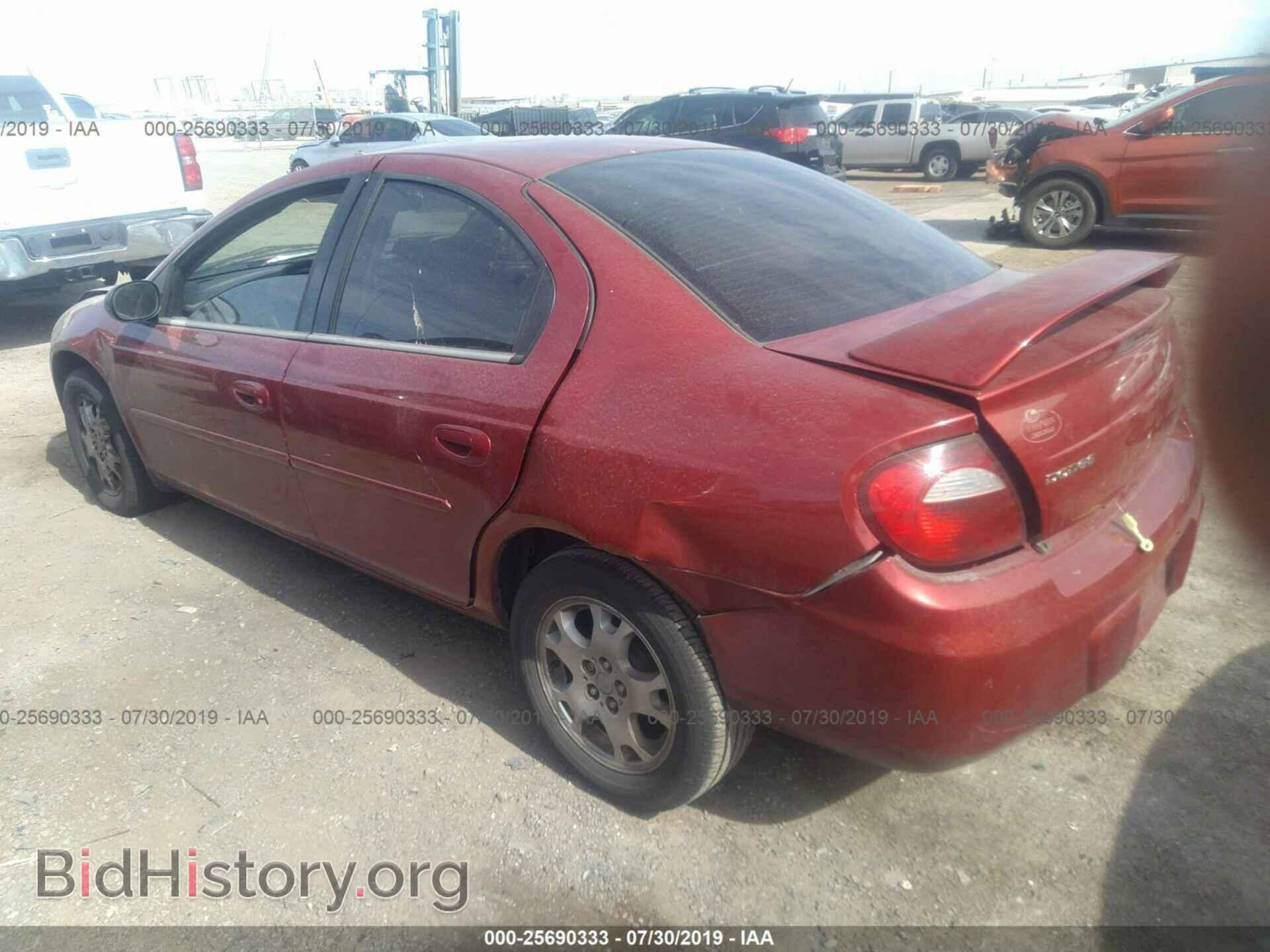 2004 DODGE NEON - VIN: 1B3ES56C24D629502 - Фото 3