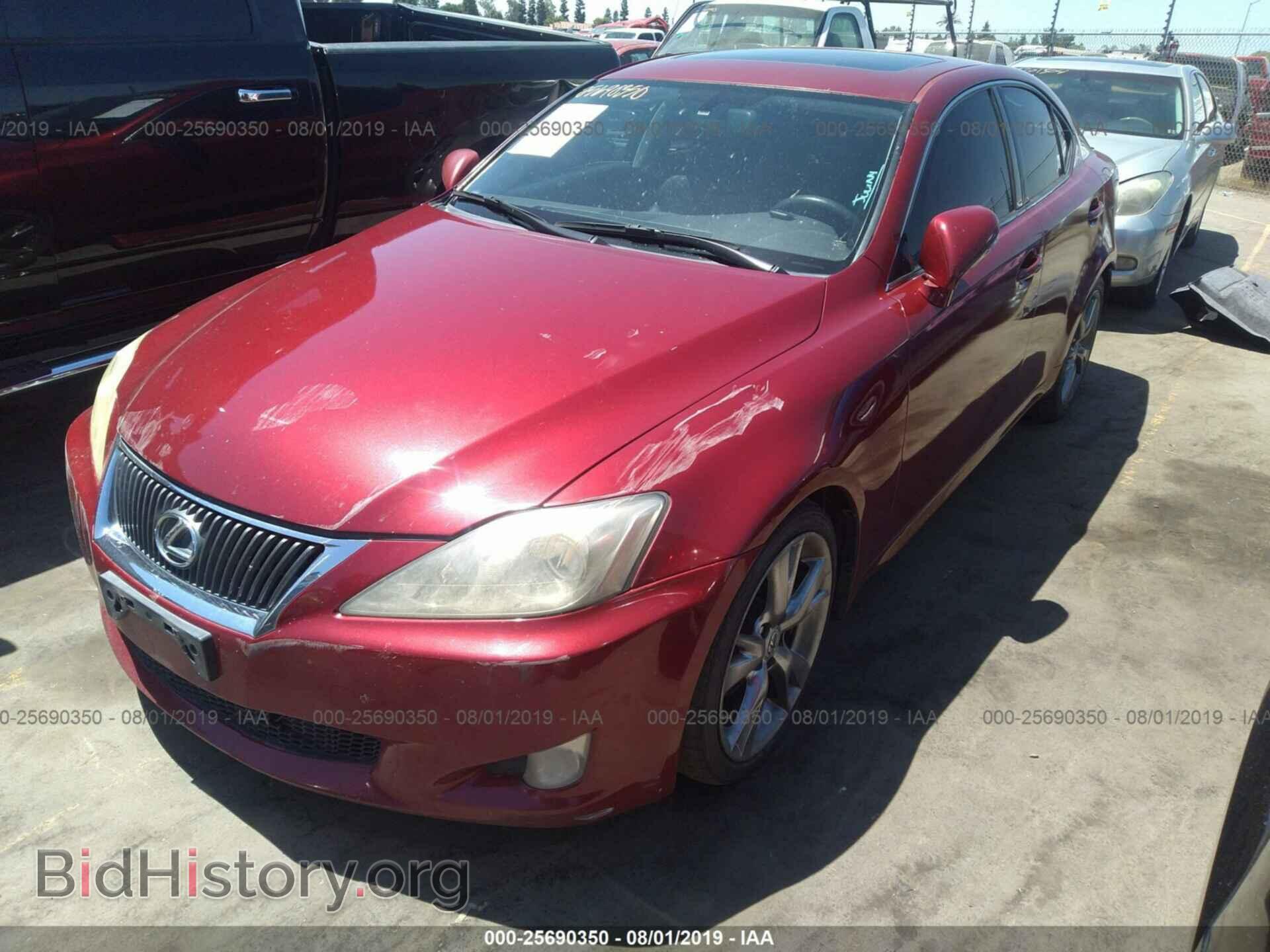 2009 LEXUS IS - VIN: JTHBK262495100446 - Фото 2