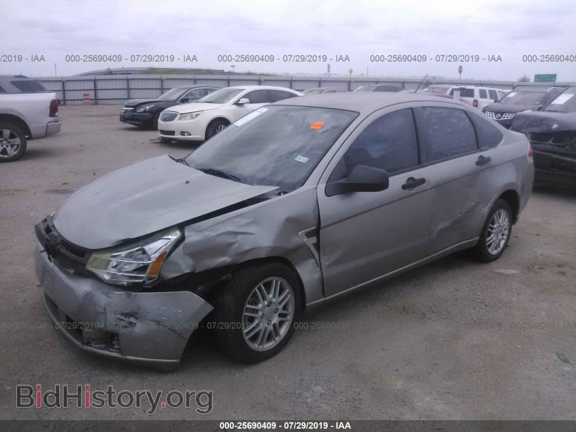 2008 FORD FOCUS - VIN: 1FAHP35N68W183164 - Фото 2