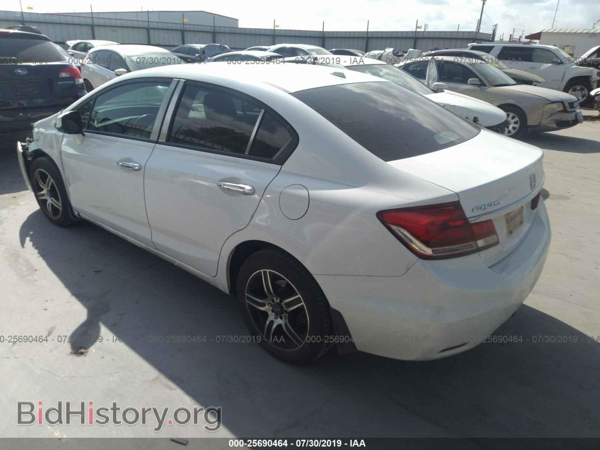 2013 HONDA CIVIC - VIN: 19XFB2F91DE076619 - Фото 3