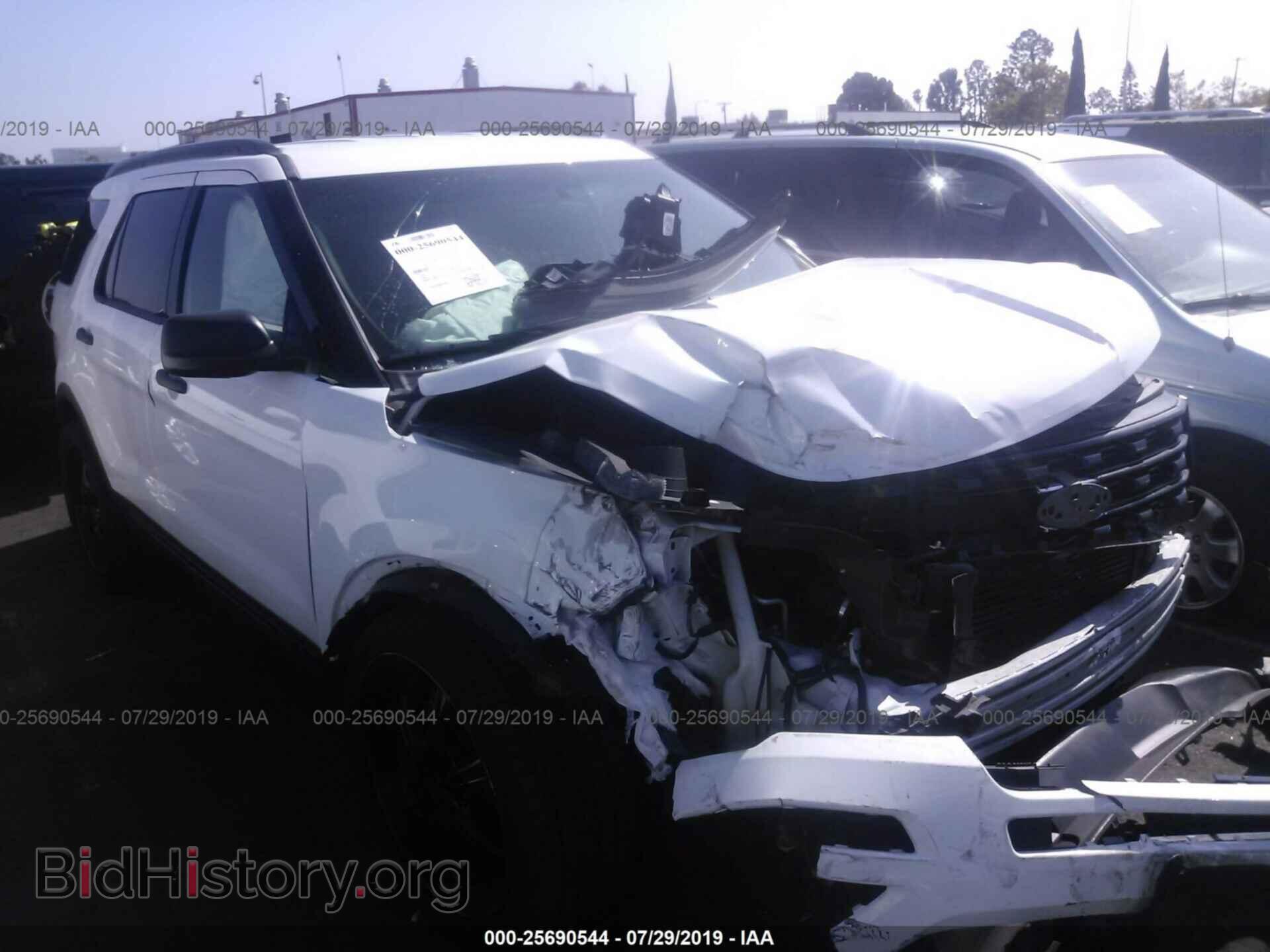 Photo 1FM5K7BH7HGB53419 - FORD EXPLORER 2017