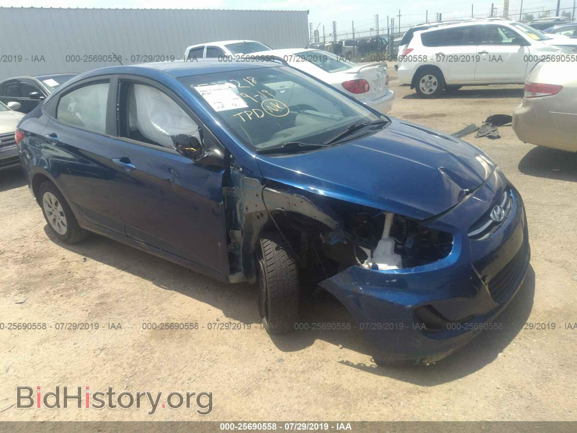 Фотография KMHCT4AEXGU073042 - HYUNDAI ACCENT 2016
