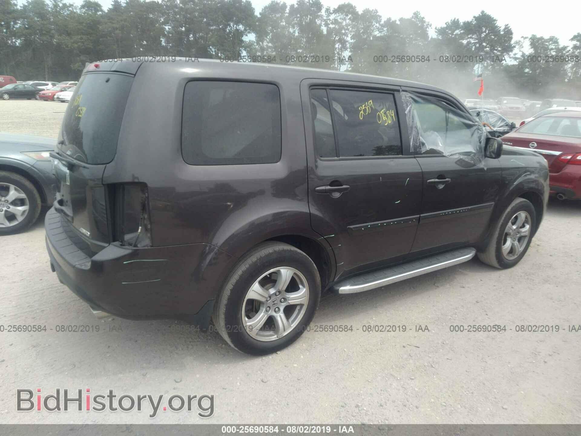 2012 HONDA PILOT - VIN: 5FNYF4H55CB003443 - Photo 4