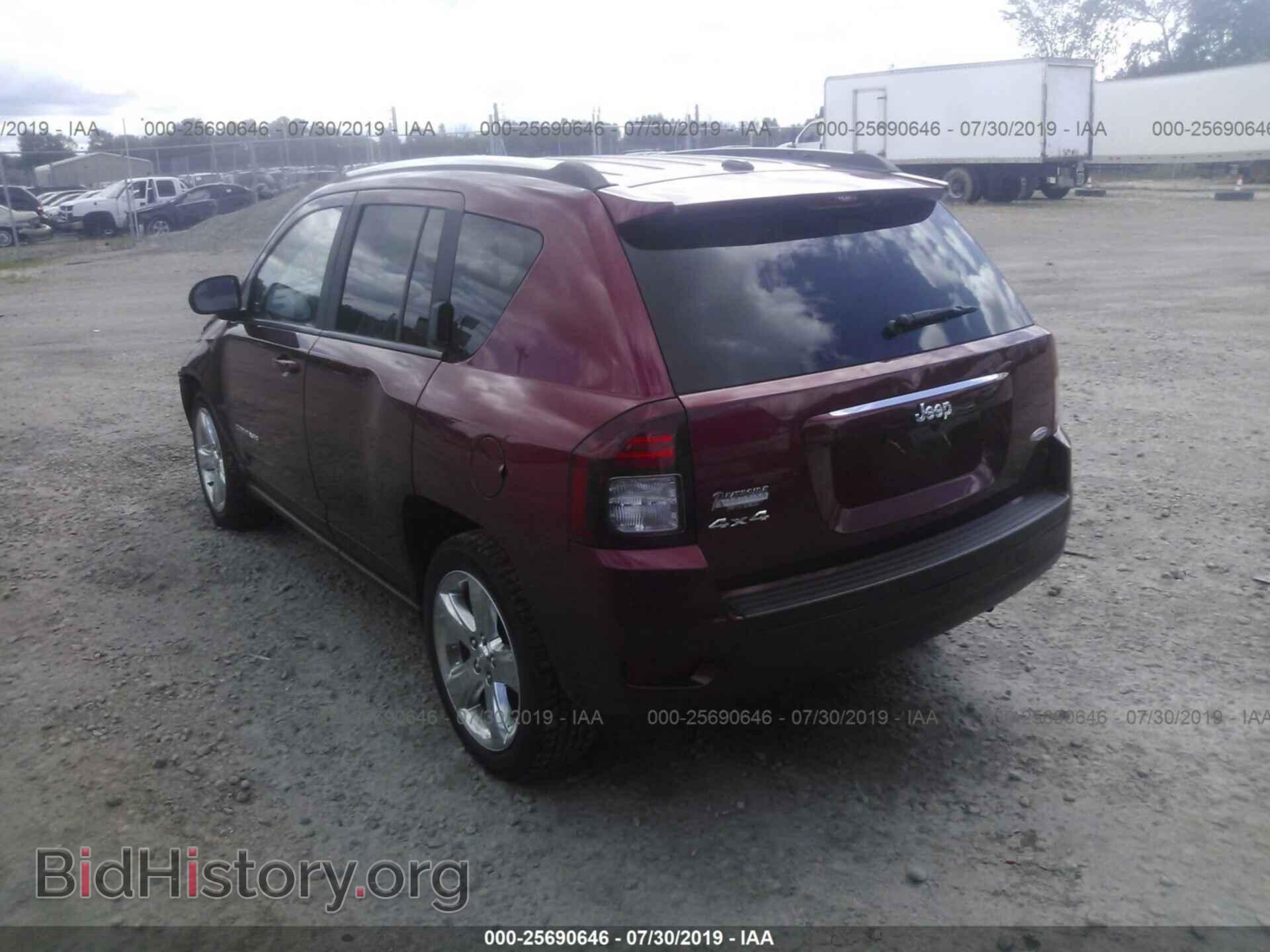 2014 JEEP COMPASS - VIN: 1C4NJDEB7ED600101 - Фото 3