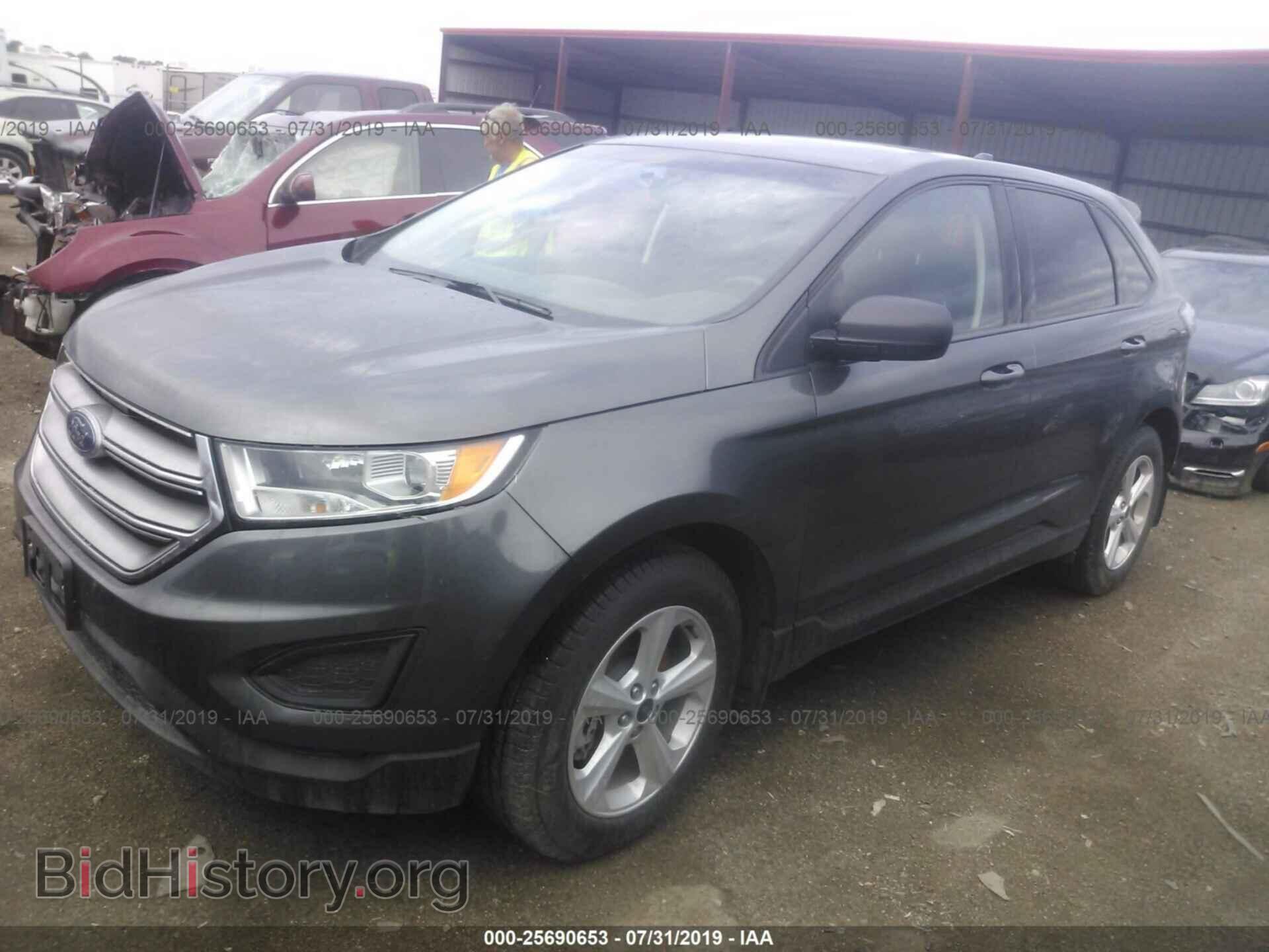 2017 FORD EDGE - VIN: 2FMPK4G96HBB97993 - Фото 2