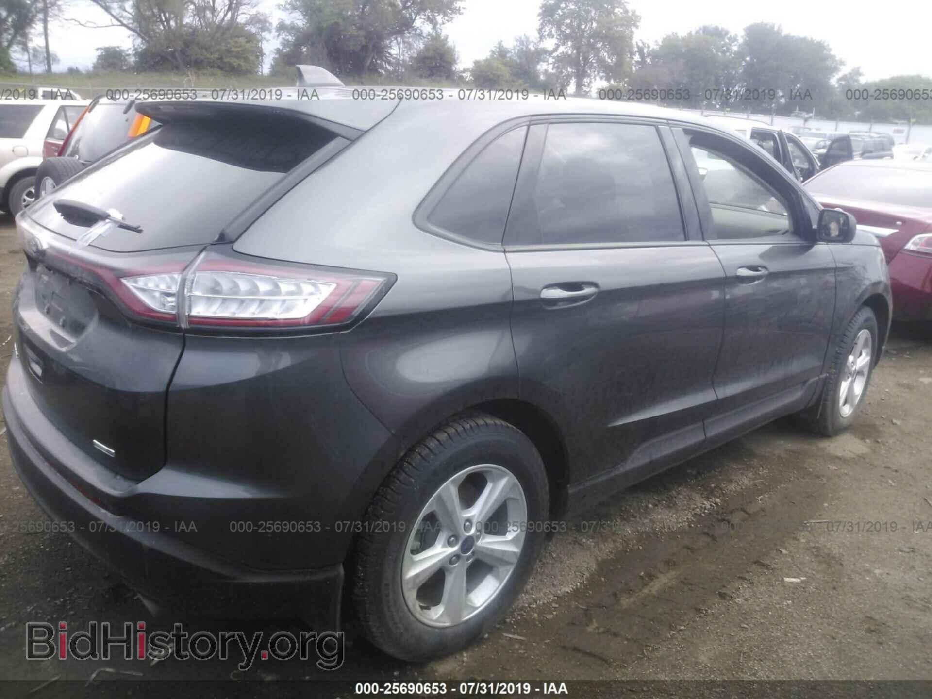 2017 FORD EDGE - VIN: 2FMPK4G96HBB97993 - Фото 4