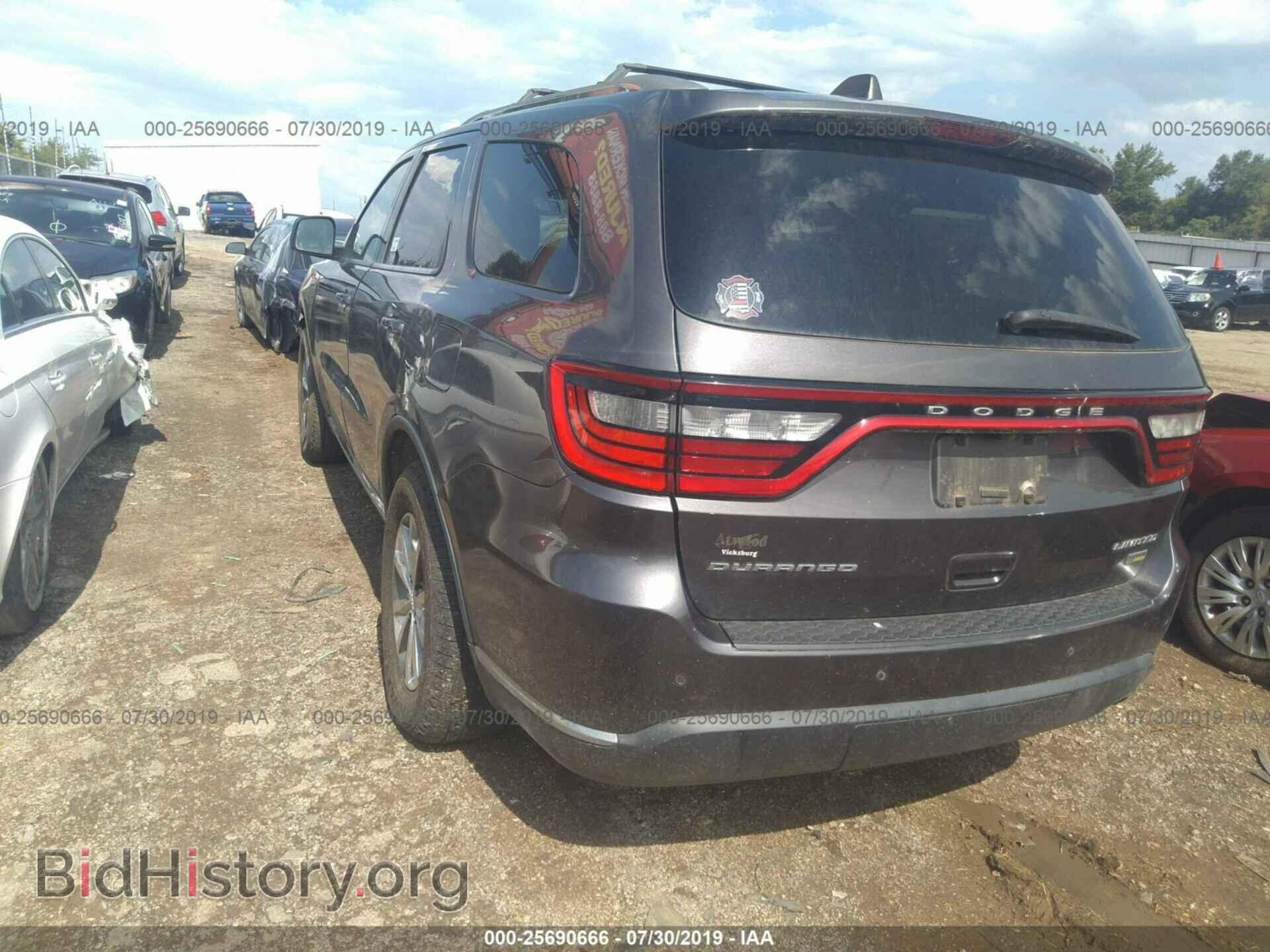 2015 DODGE DURANGO - VIN: 1C4RDHDG7FC770723 - Фото 3