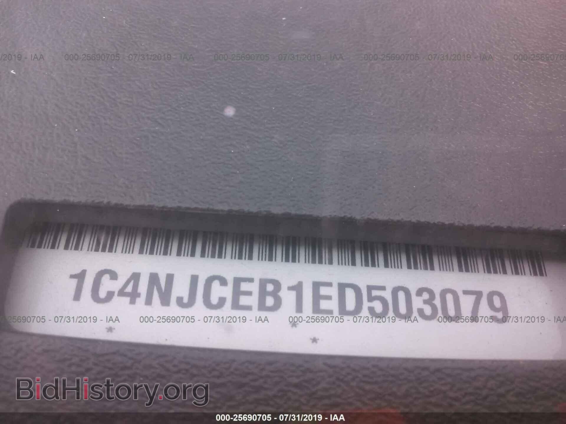 2014 JEEP COMPASS - VIN: 1C4NJCEB1ED503079 - Фото 9