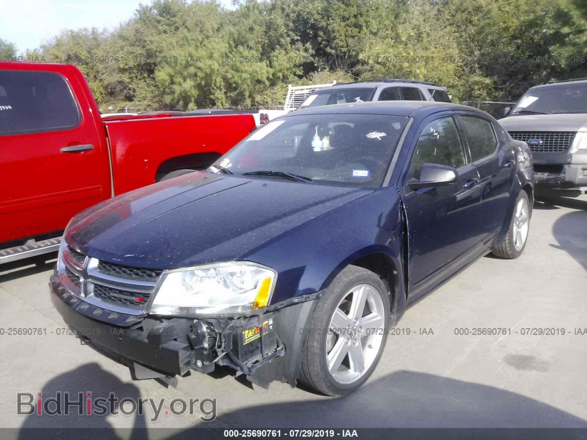 2013 DODGE AVENGER - VIN: 1C3CDZAB5DN642832 - Фото 2