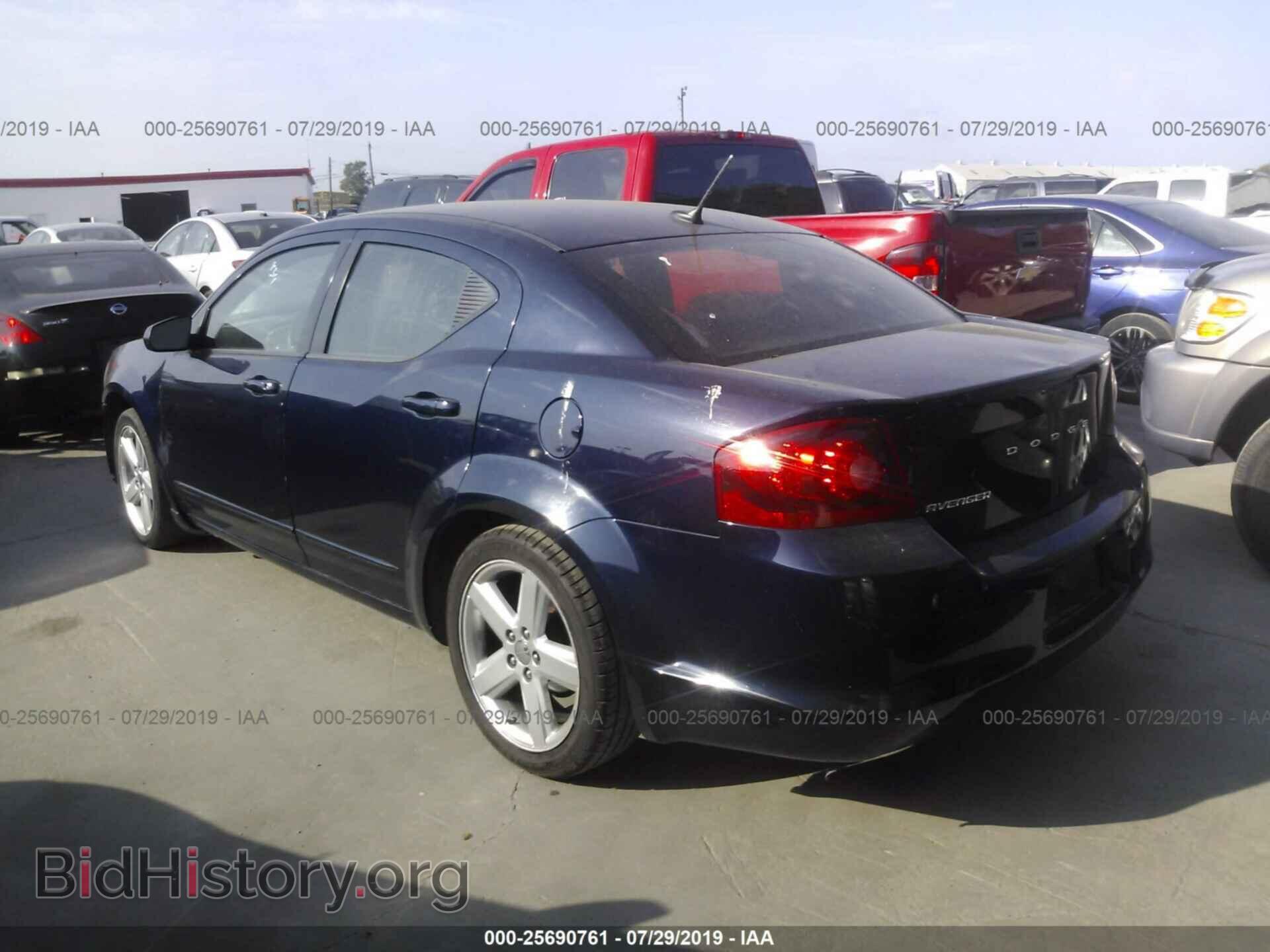2013 DODGE AVENGER - VIN: 1C3CDZAB5DN642832 - Фото 3