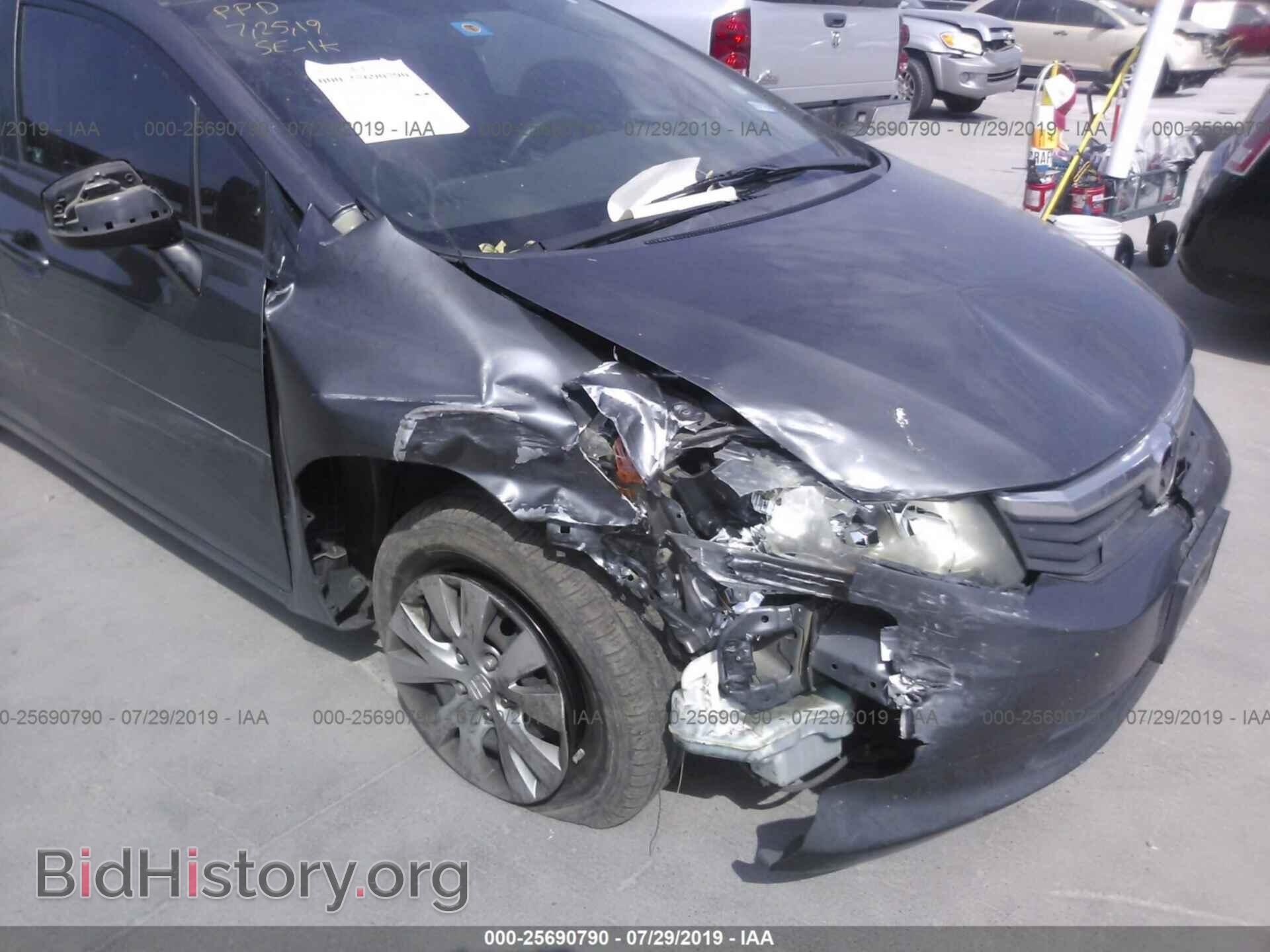 2012 HONDA CIVIC - VIN: 2HGFB2F51CH607805 - Photo 6