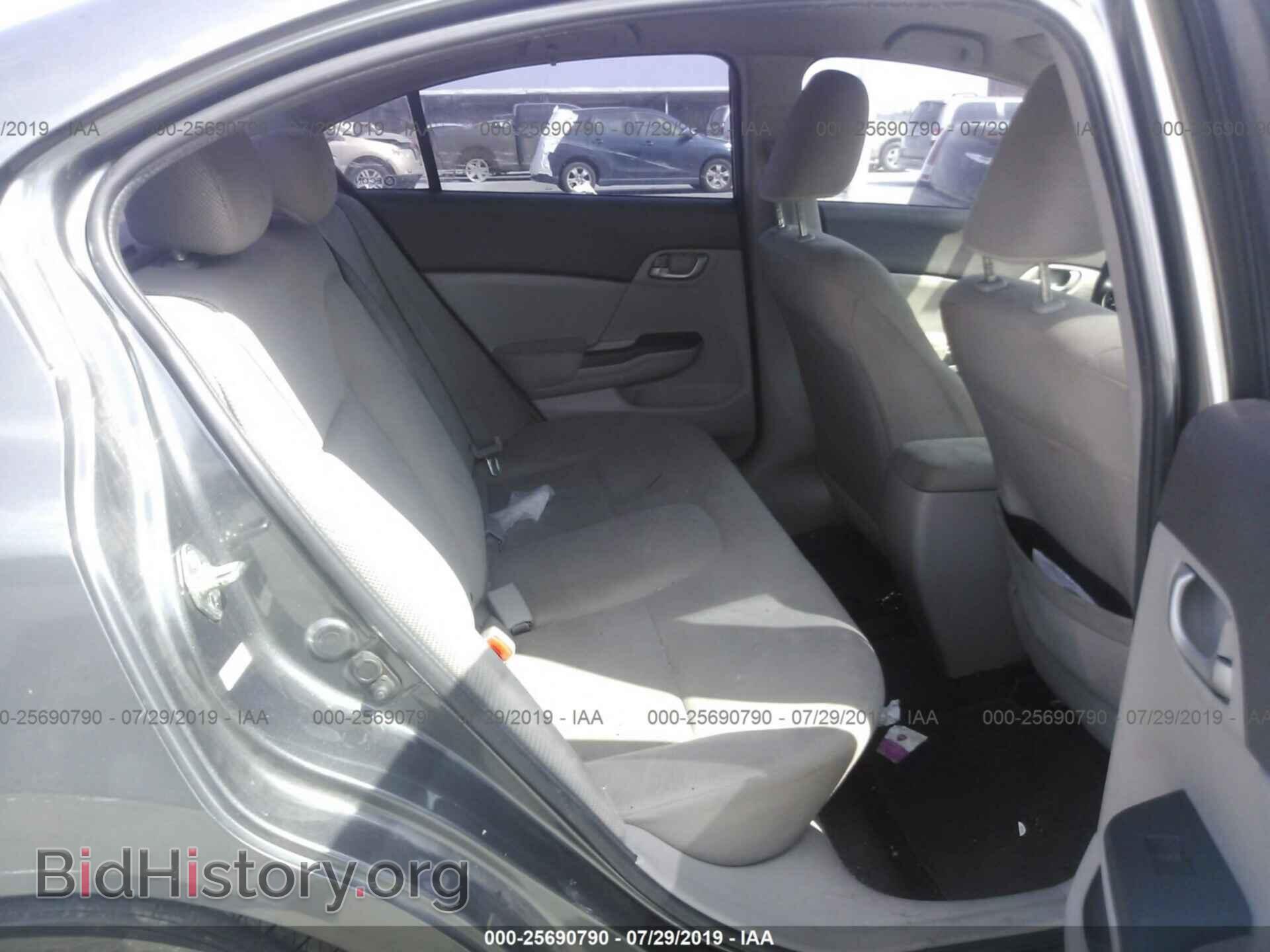 2012 HONDA CIVIC - VIN: 2HGFB2F51CH607805 - Photo 8