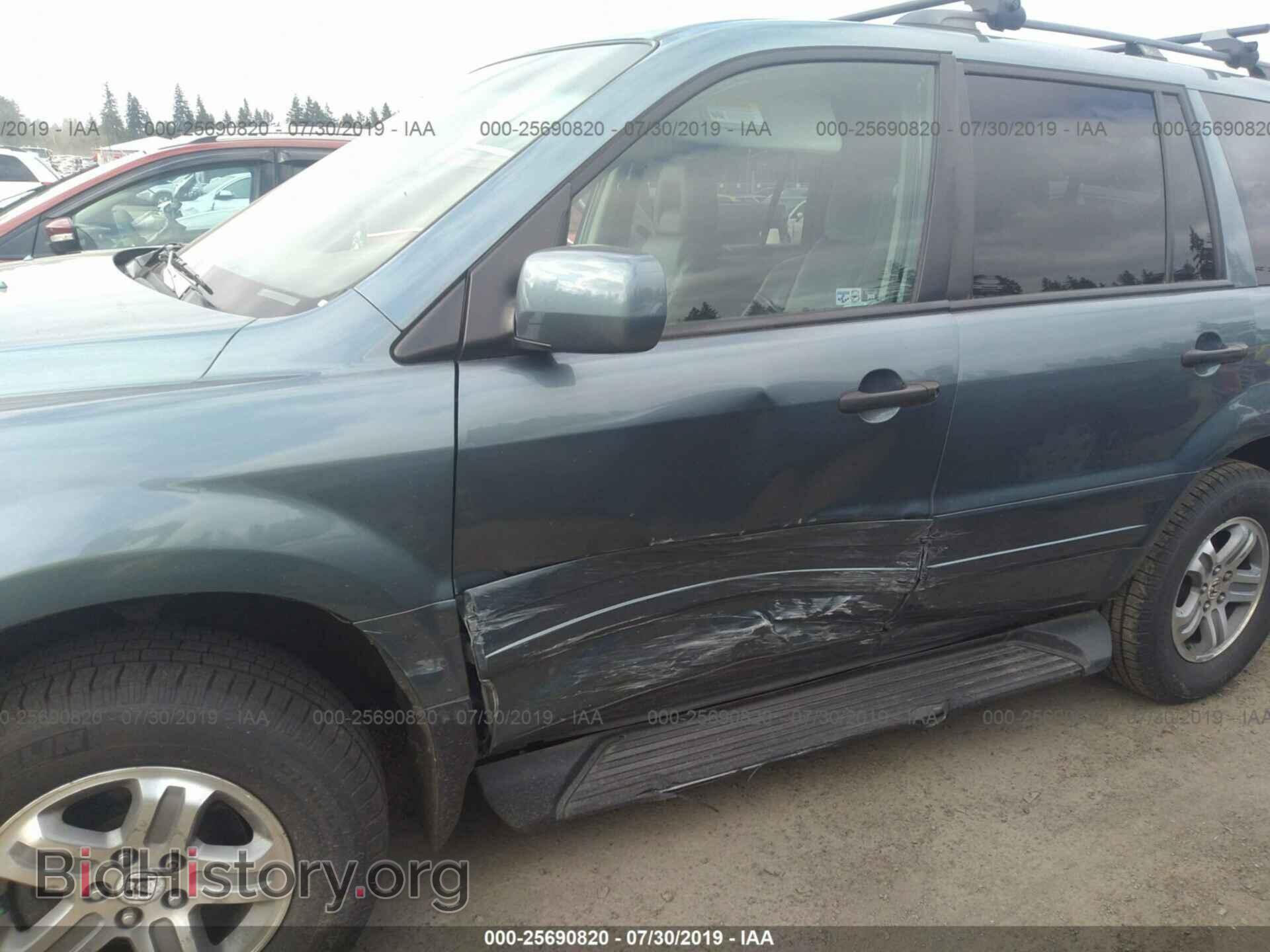 2005 HONDA PILOT - VIN: 2HKYF18545H560766 - Фото 6