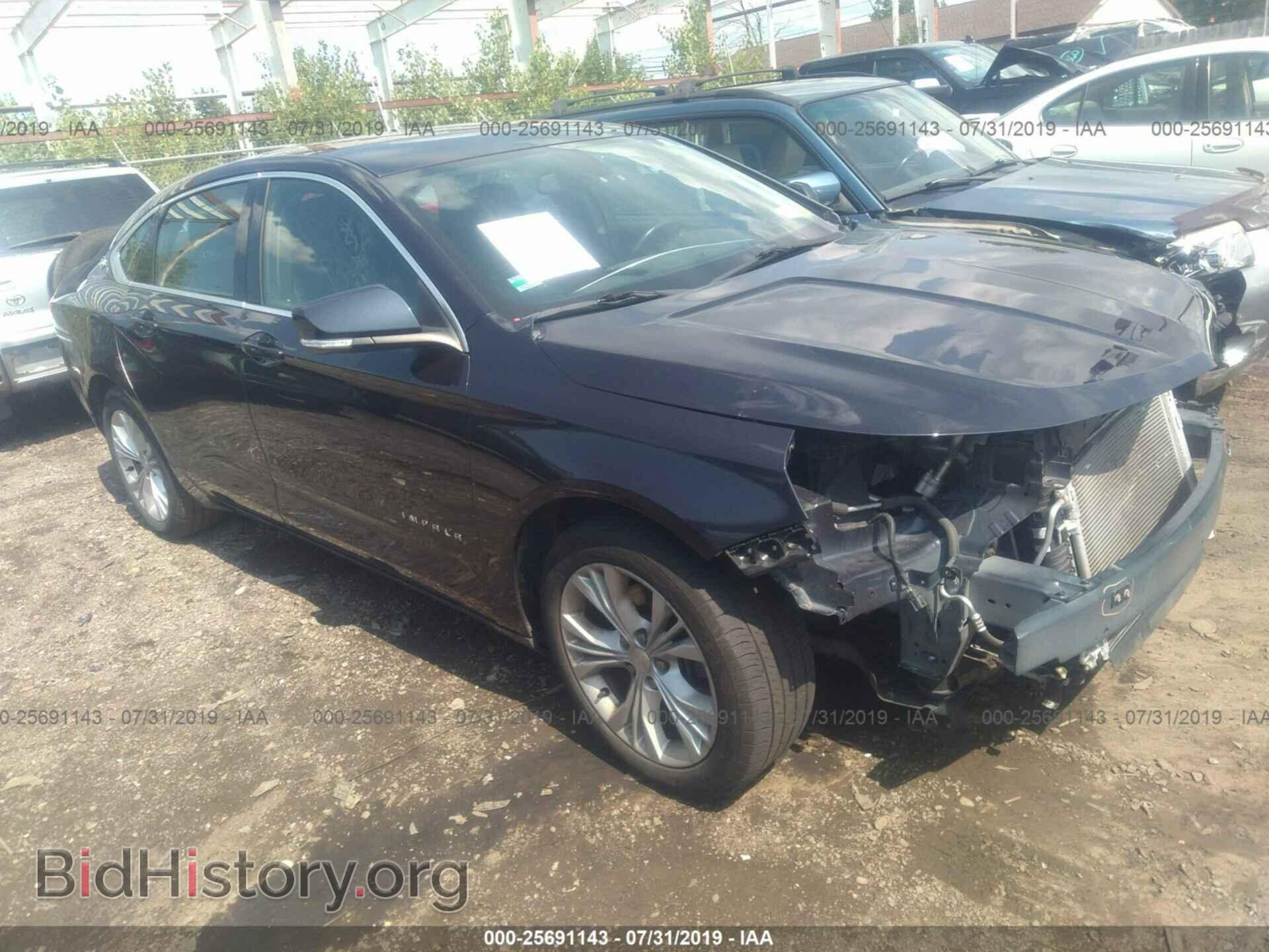 Фотография 2G1115SL7E9209635 - CHEVROLET IMPALA 2014