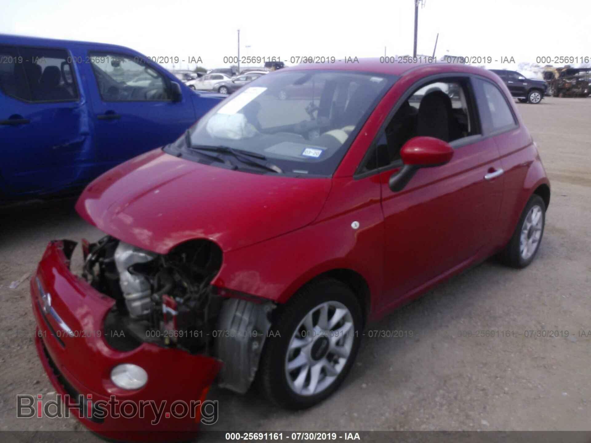 2017 FIAT 500 - VIN: 3C3CFFKR1HT506238 - Photo 2