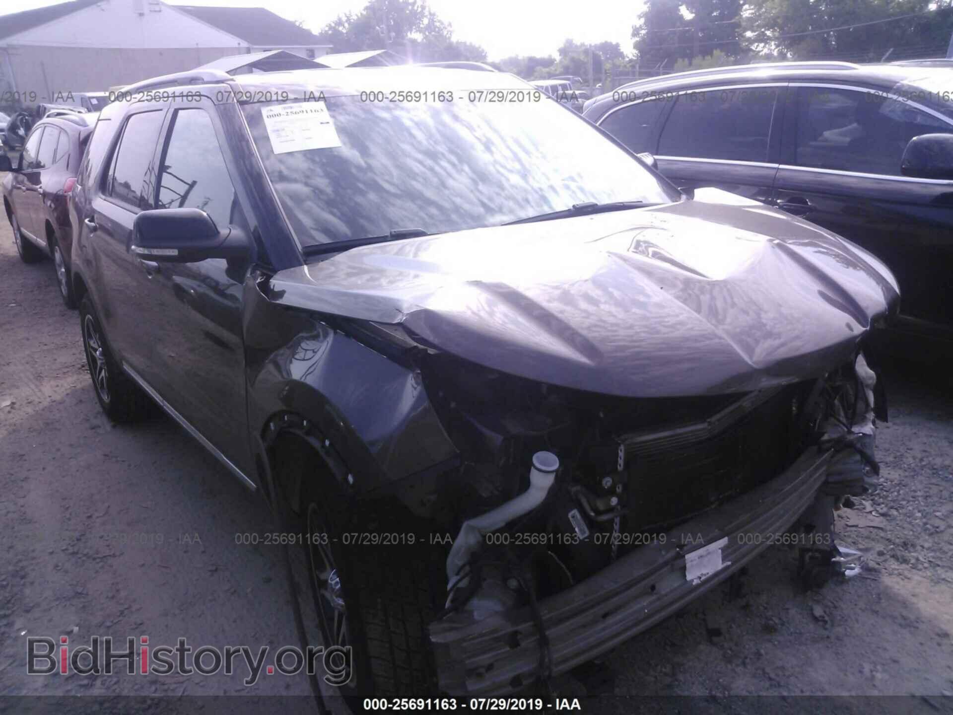 Photo 1FM5K8D83GGC27372 - FORD EXPLORER 2016