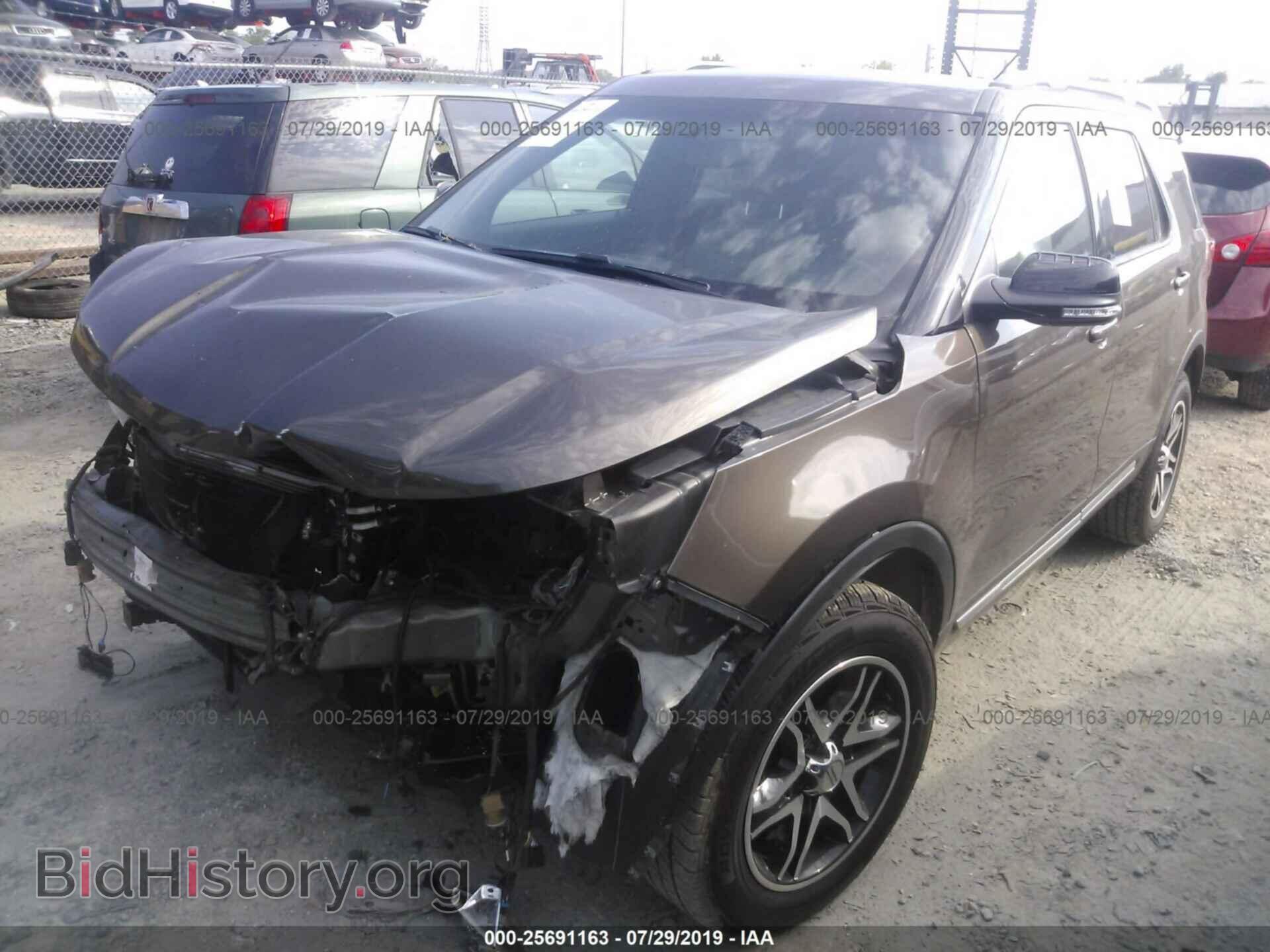 2016 FORD EXPLORER - VIN: 1FM5K8D83GGC27372 - Photo 2