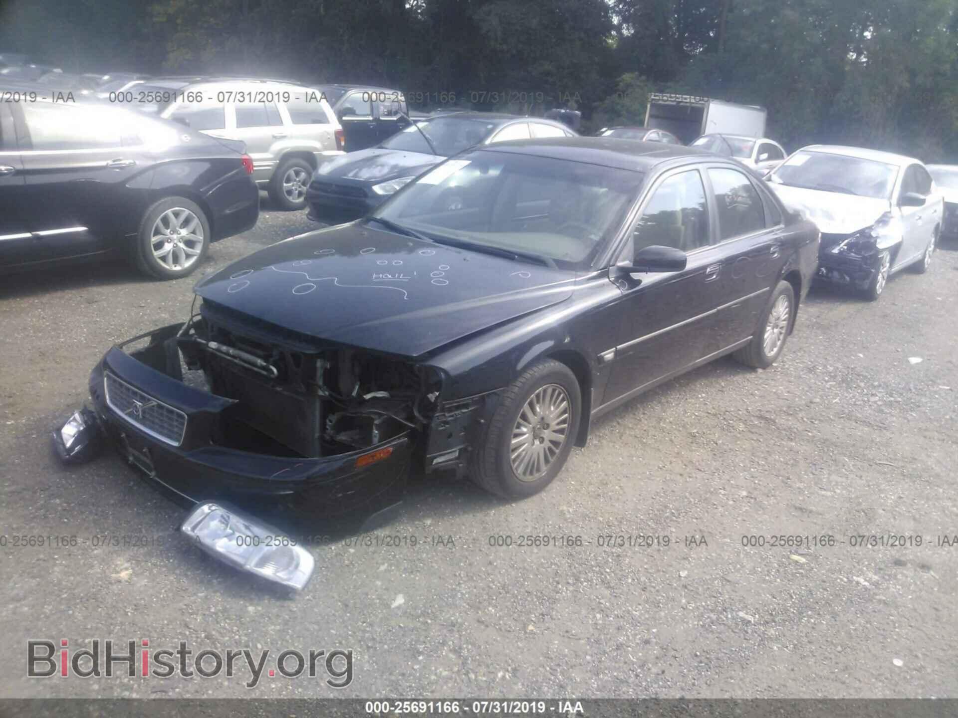 2004 VOLVO S80 - VIN: YV1TS92D141342983 - Фото 2