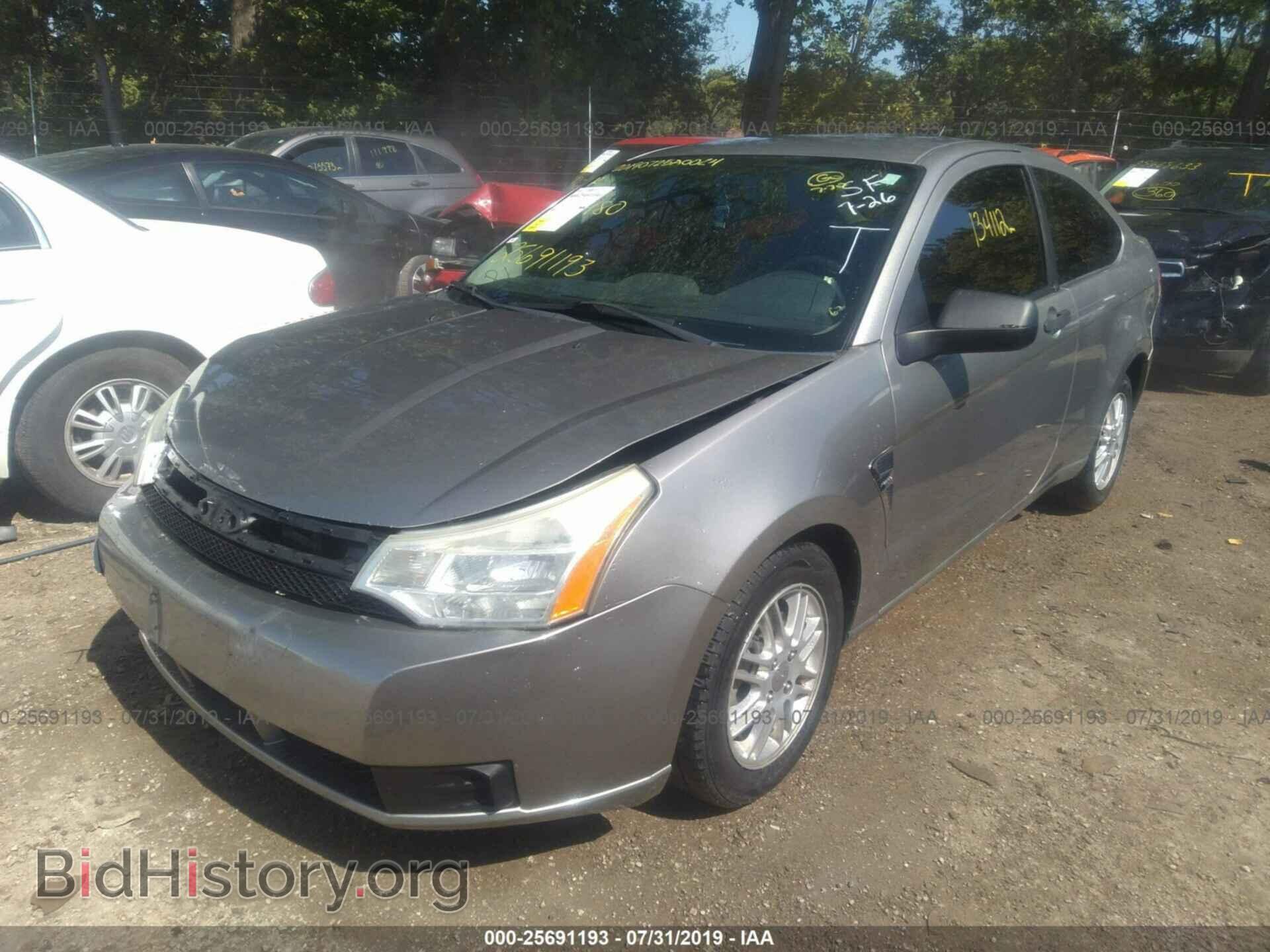 2008 FORD FOCUS - VIN: 1FAHP33N48W155480 - Фото 2