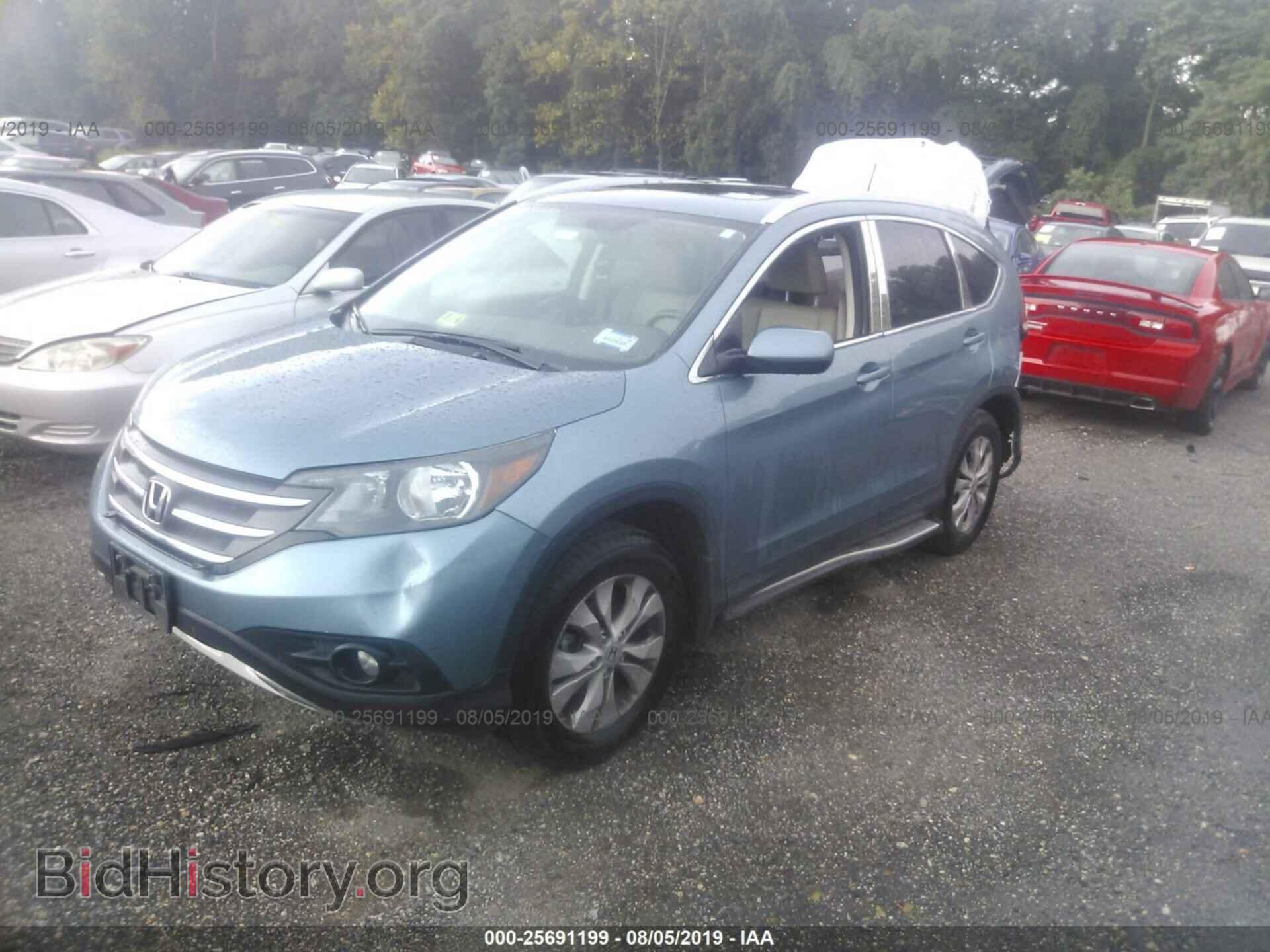 2014 HONDA CR-V - VIN: 2HKRM4H72EH636675 - Фото 2